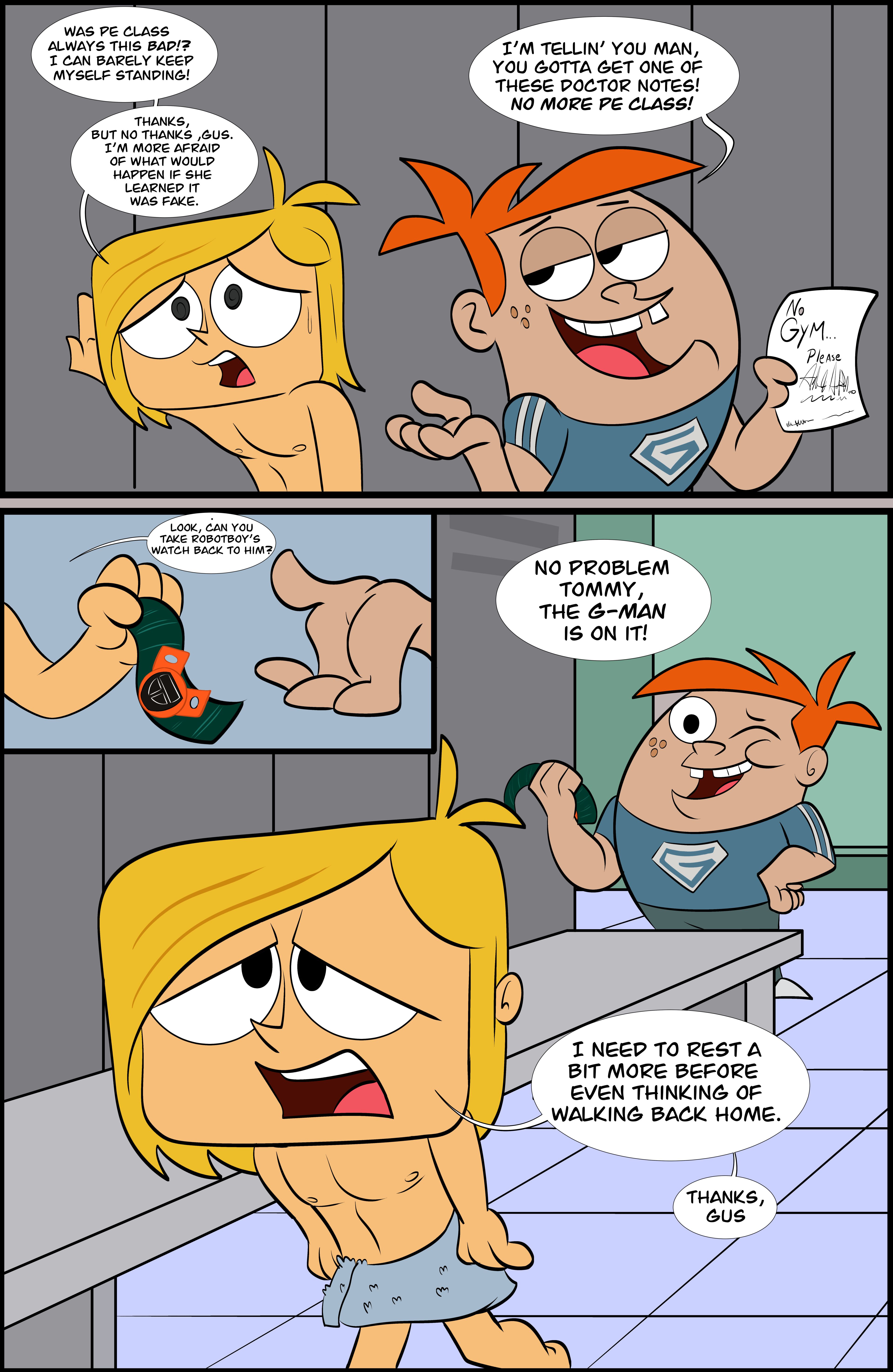 Size does matter (Robotboy) [Ameizing Lewds] - Chapter 1 — Page 4