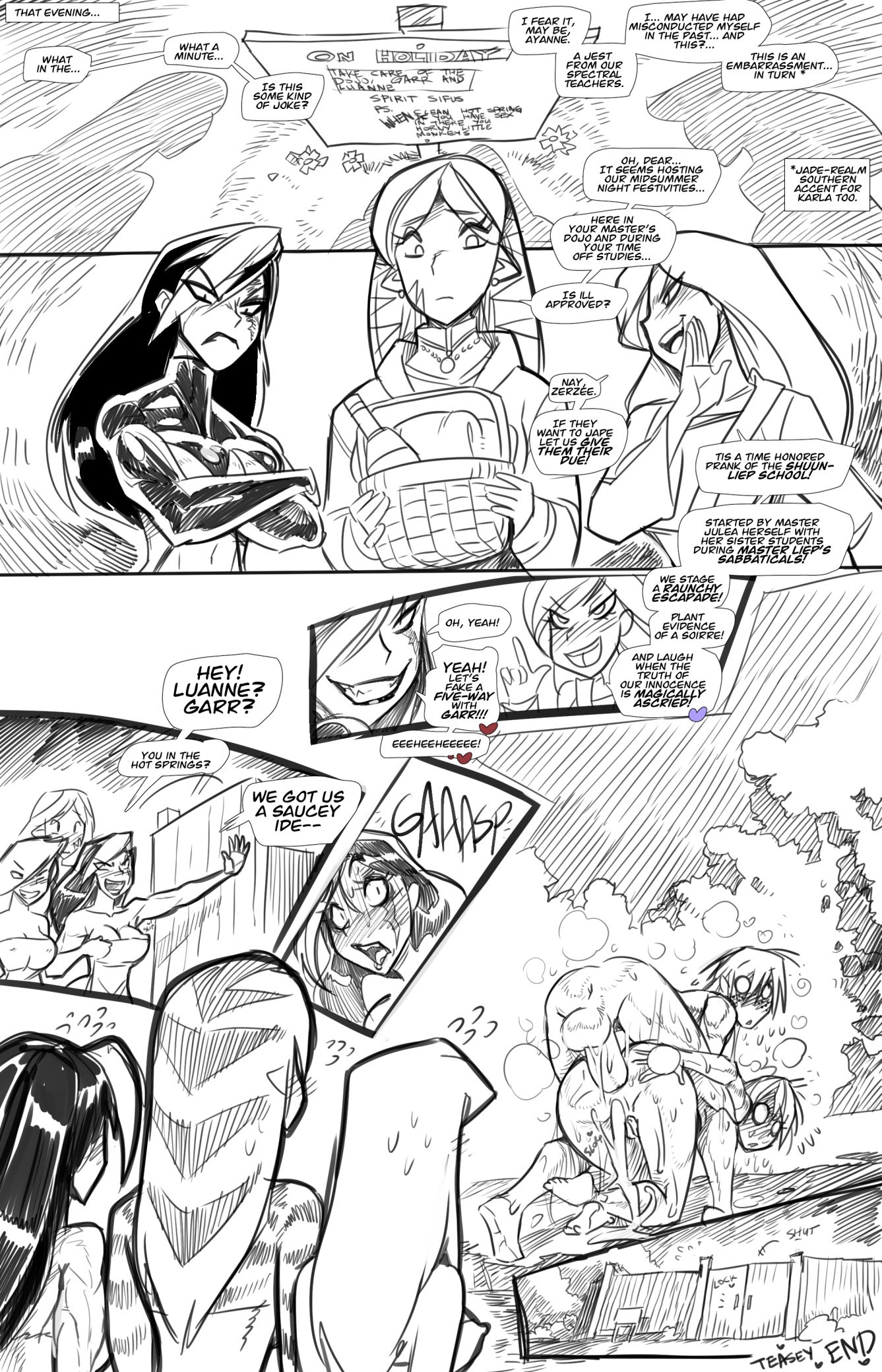 What Didn’t Happen “Fake Sex” Goof-Off (Gold Digger) [Fred Perry] - Chapter 1 — Page 10