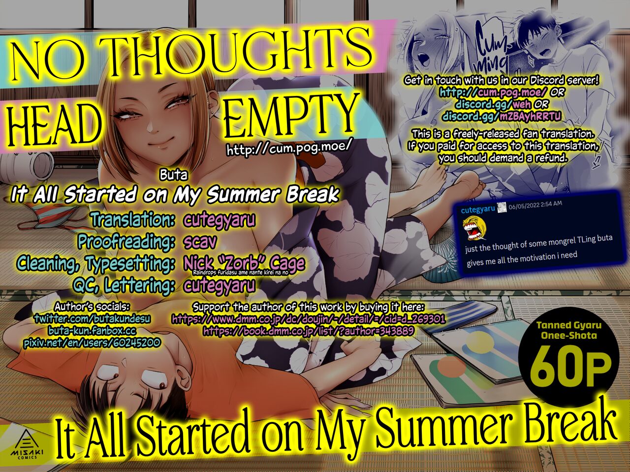 It All Started on My Summer Break [BUTA] - Chapter 1 — Page 70