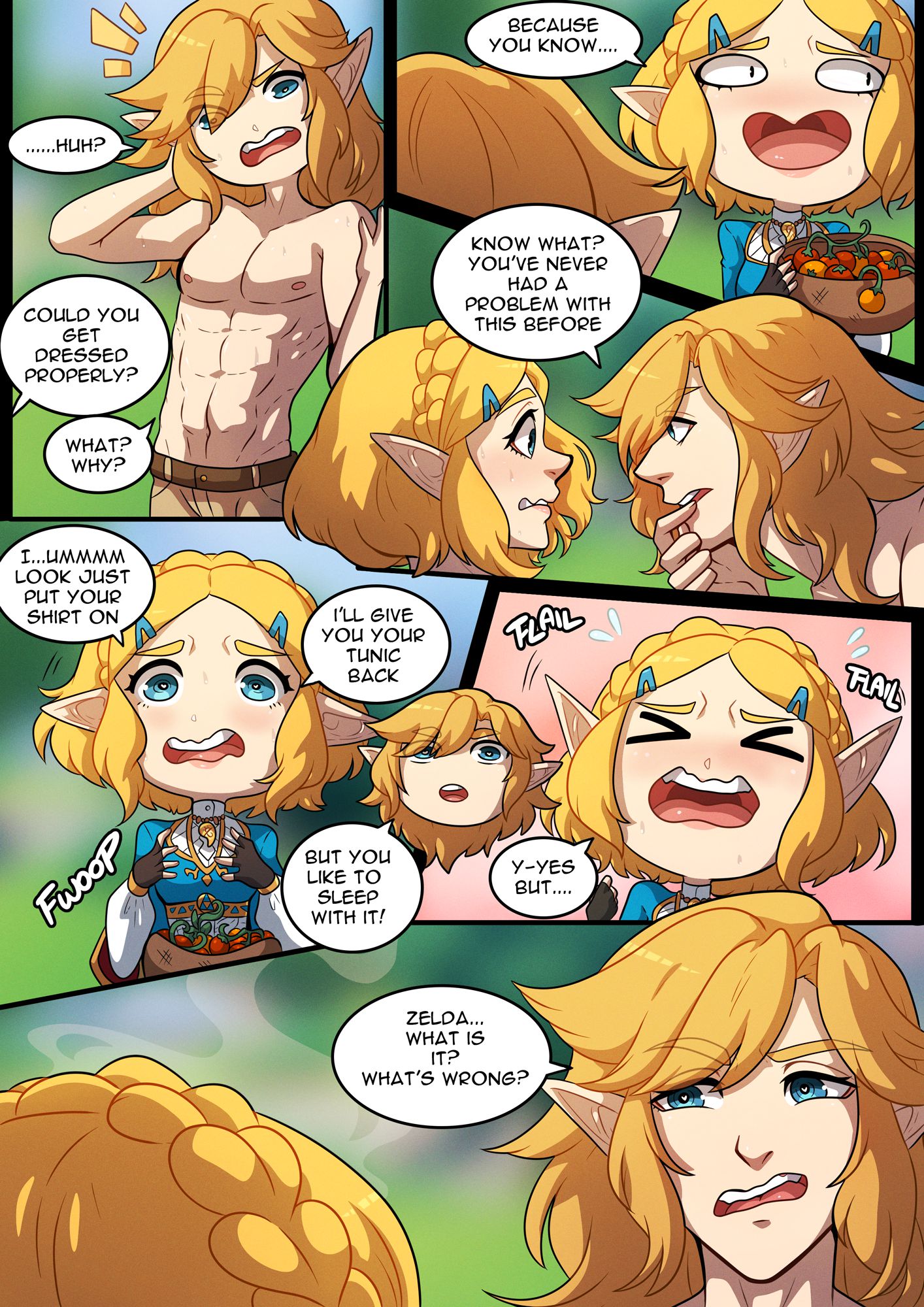 A Night With Zelda (The Legend of Zelda) [Kinkymation] - Chapter 1 — Page 4