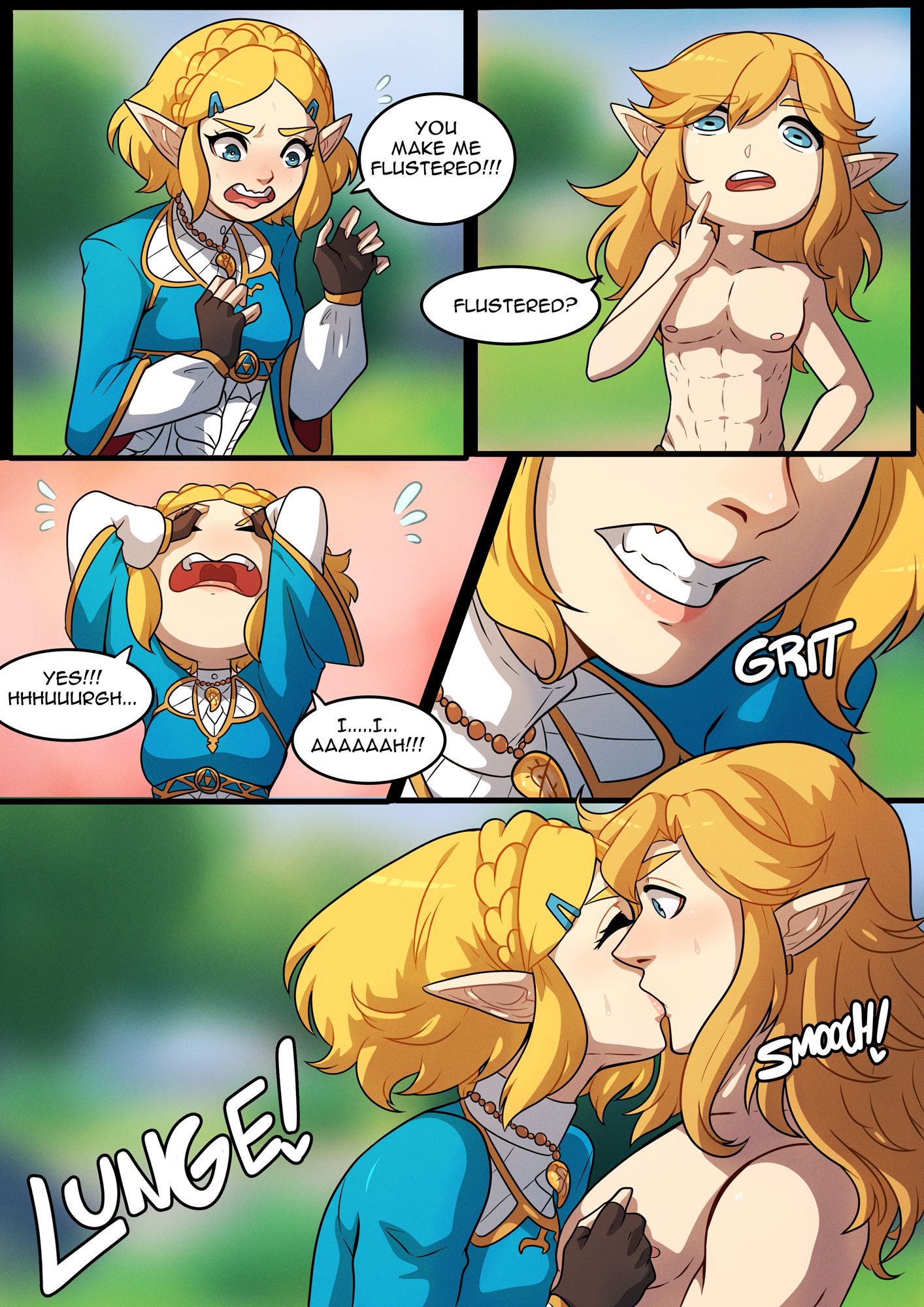 A Night With Zelda (The Legend of Zelda) [Kinkymation] - Chapter 1 — Page 5