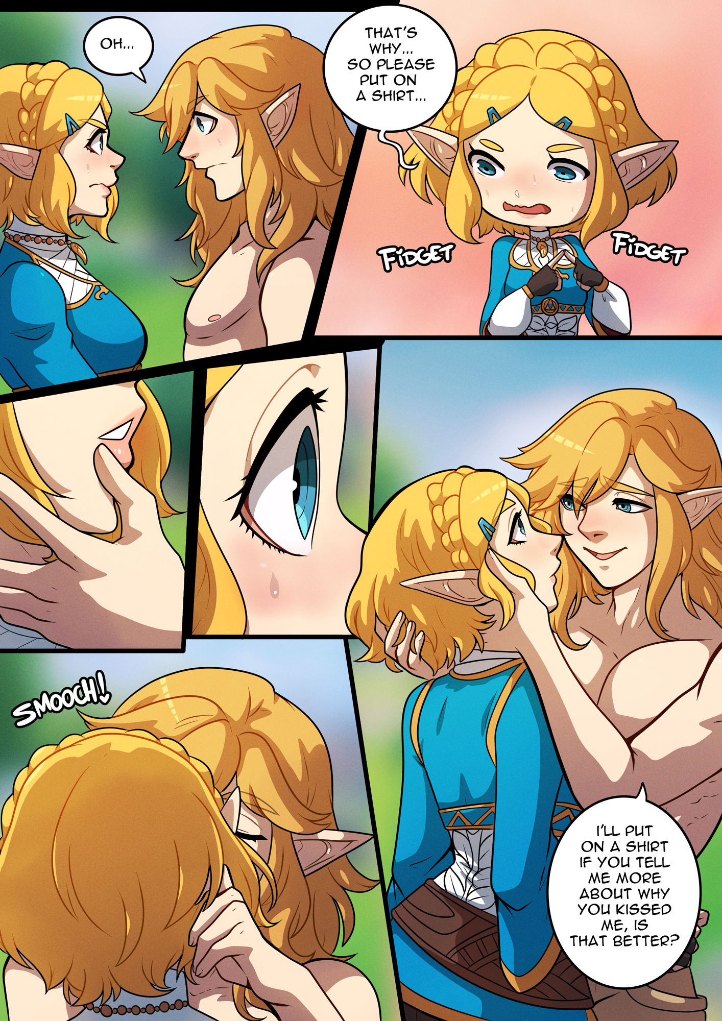 A Night With Zelda (The Legend of Zelda) [Kinkymation] - Chapter 1 — Page 6