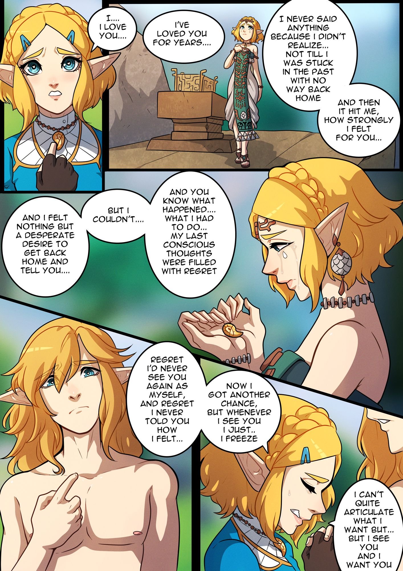 A Night With Zelda (The Legend of Zelda) [Kinkymation] - Chapter 1 — Page 7