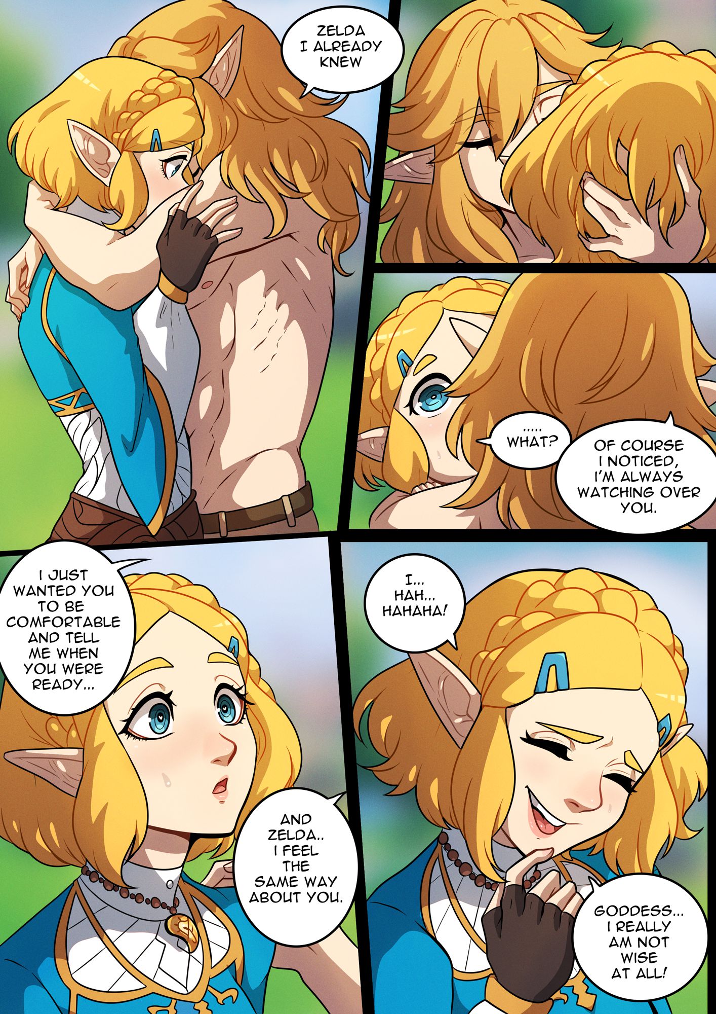 A Night With Zelda (The Legend of Zelda) [Kinkymation] - Chapter 1 — Page 8