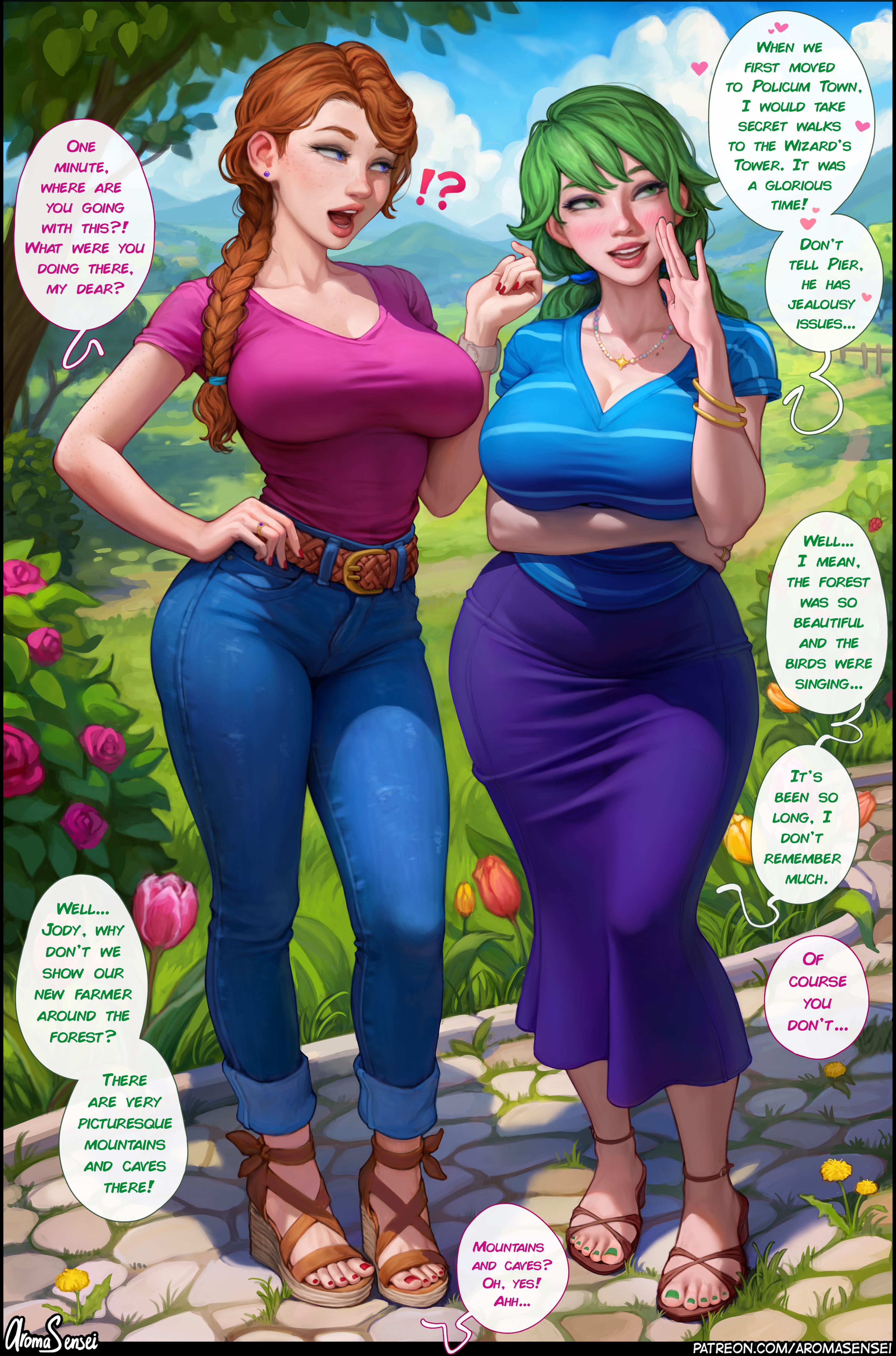 Hungry Milfs [Aroma Sensei] - Chapter 1.5 — Page 4