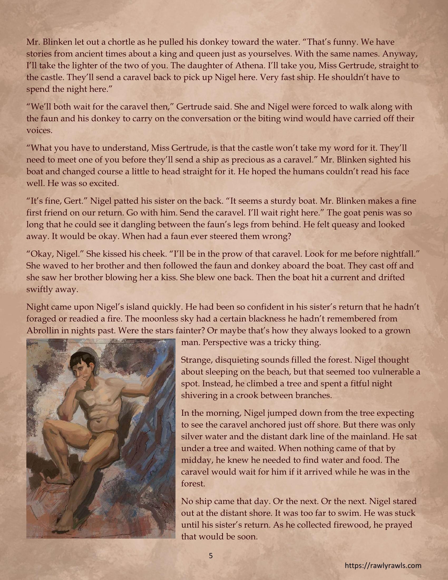 The Tiger, the Twins and the Missing Caravel [RawlyRawls , JustPumpkin] - Chapter 1 — Page 5