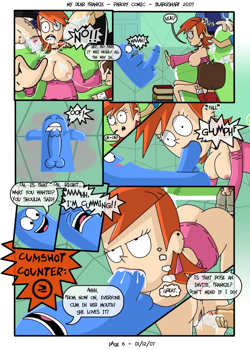 My Dear Frankie (Foster’s Home For Imaginary Friends) [Blargsnarf] - Chapter 1 — Page 6