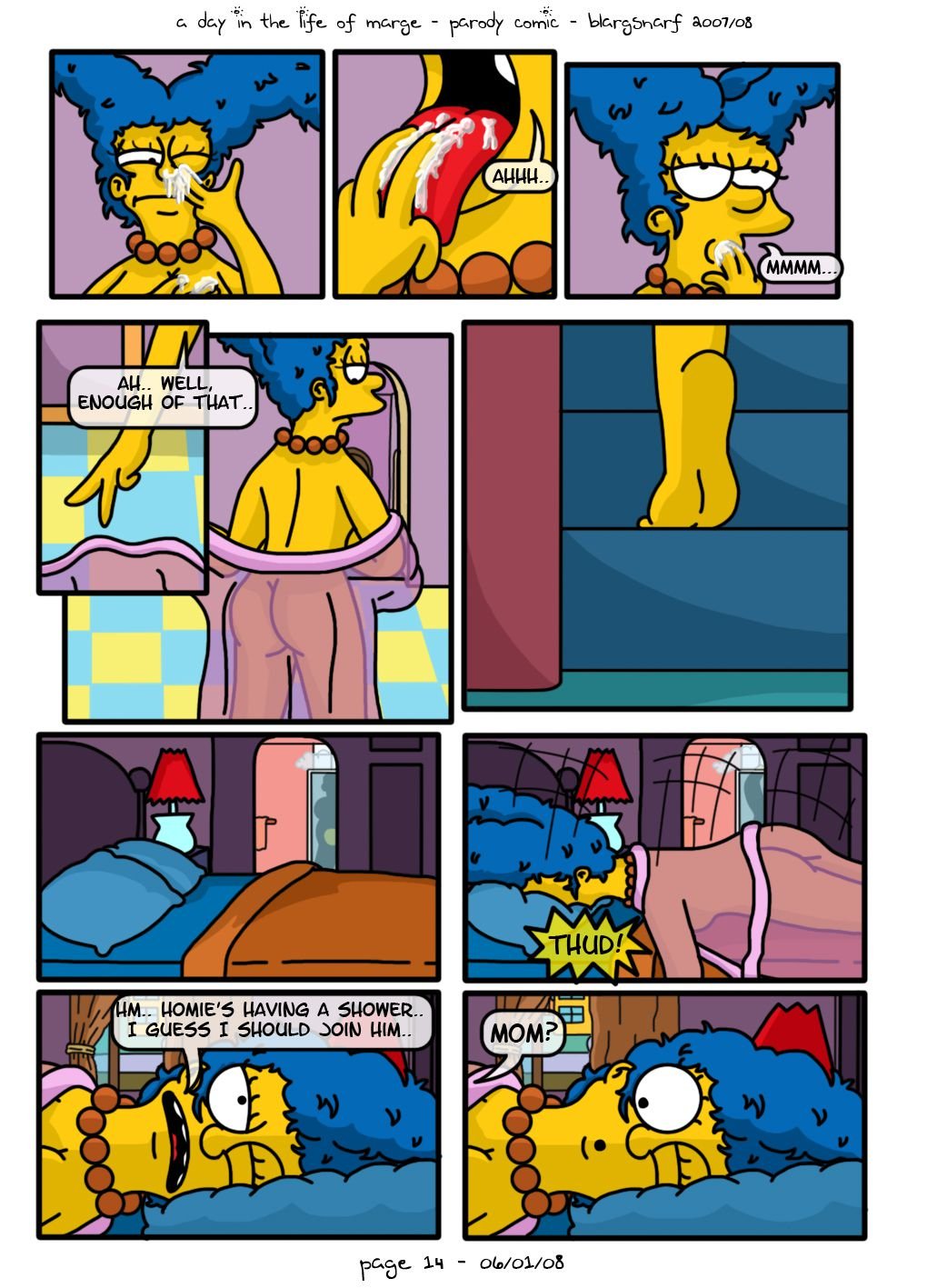 A Day in the Life of Marge (The Simpsons) [Blargsnarf] - Chapter 1 — Page 15