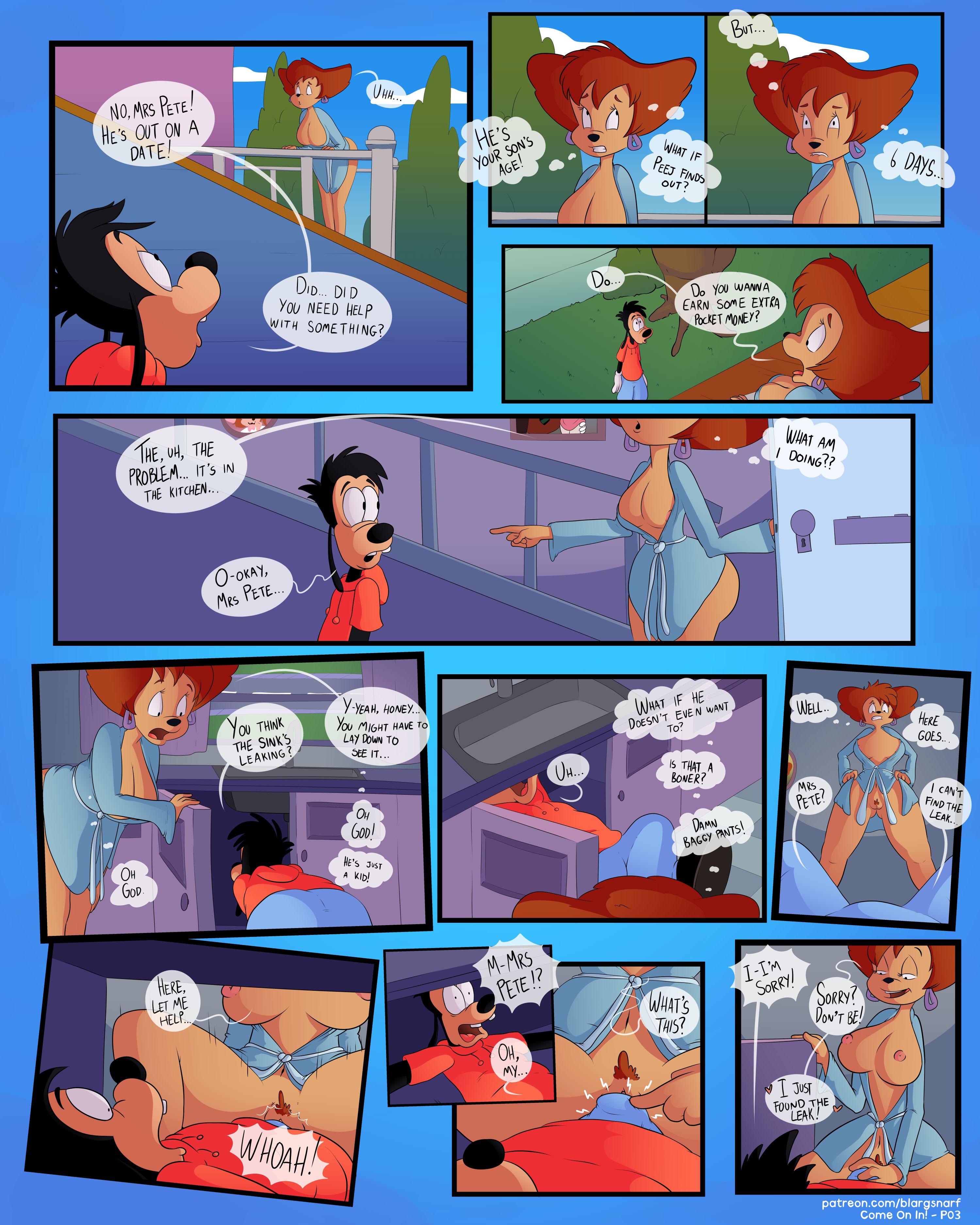 Come On In! (Goof Troop) [Blargsnarf] - Chapter 1 — Page 4