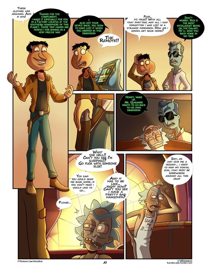 Quagmire – Into The Multiverse (Various) [KogeiKun] - Chapter 1 — Page 31