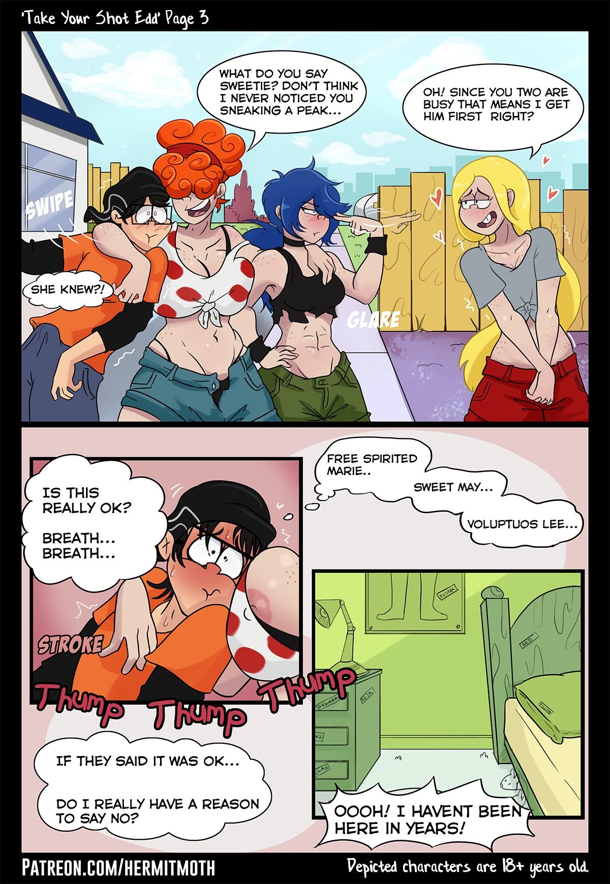 Take Your Shot, Edd (Ed, Edd n’ Eddy) [Hermit Moth] - Chapter 1 — Page 4