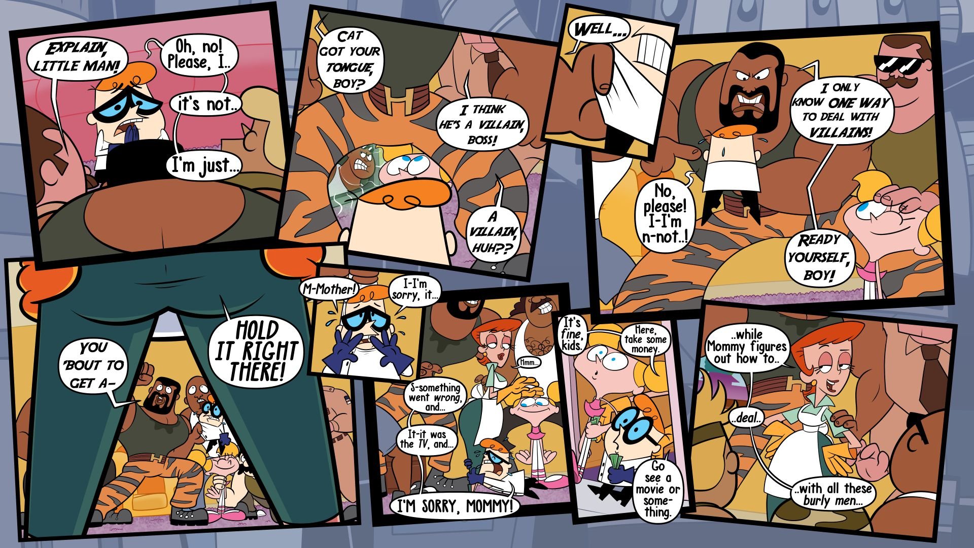 Action Skank (Dexter’s Laboratory) [Blargsnarf] - Chapter 1 — Page 9