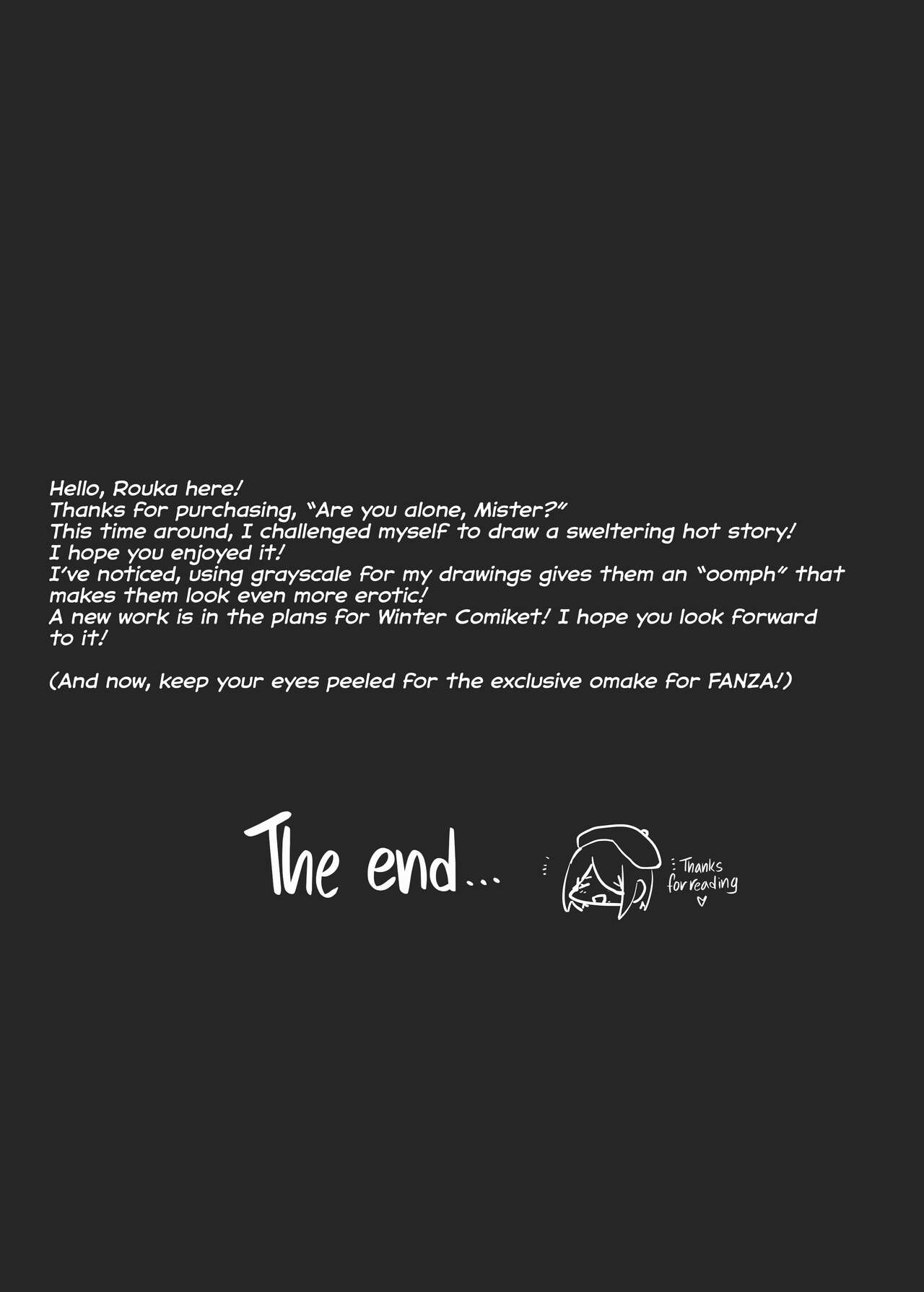Are You Alone, Mister? [Rouka] - Chapter 1 — Page 41