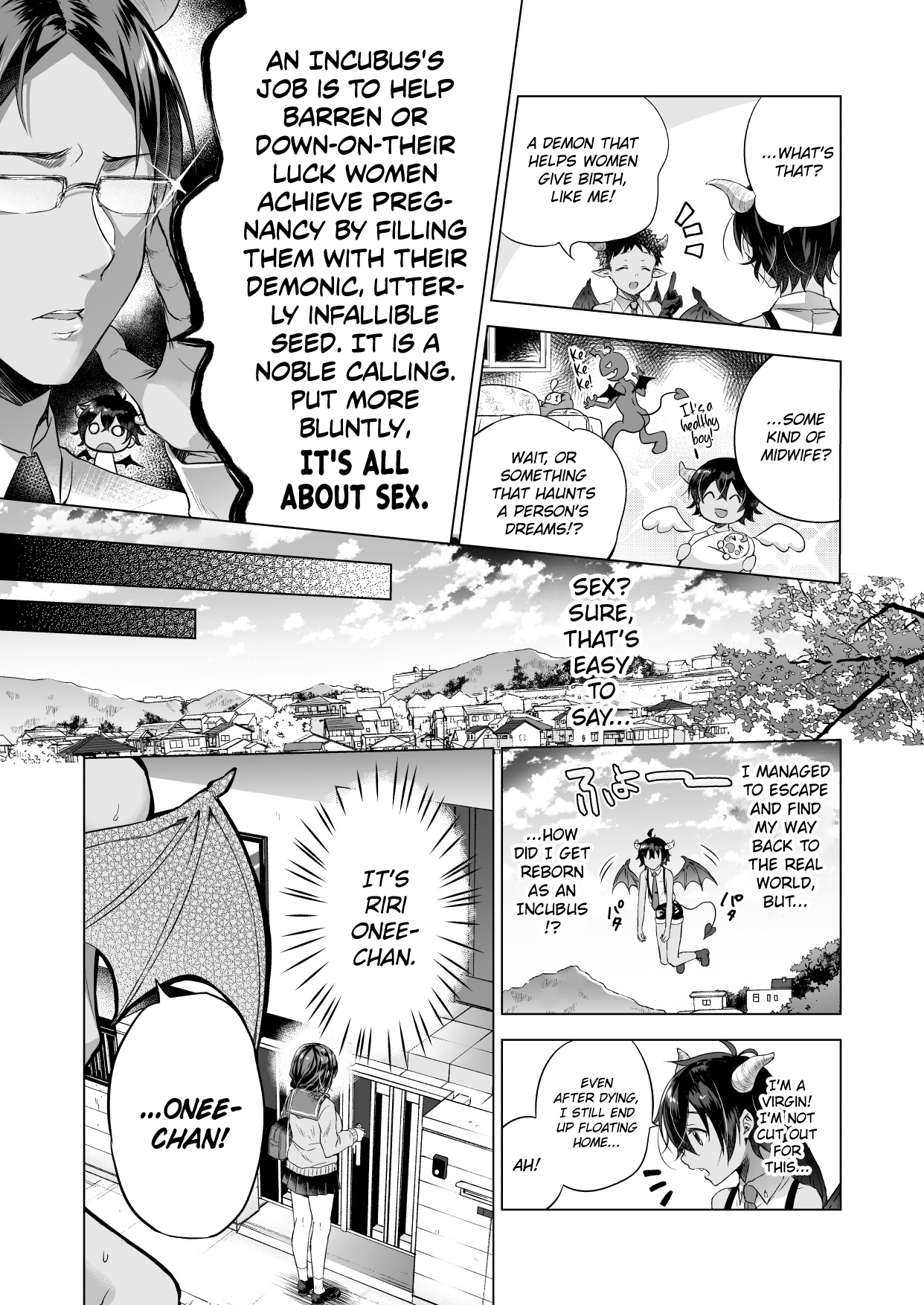 A Reincarnated Succubus Wants to Impregnate the Girl Next Door [Mitsuki Tsumi] - Chapter 1 — Page 6