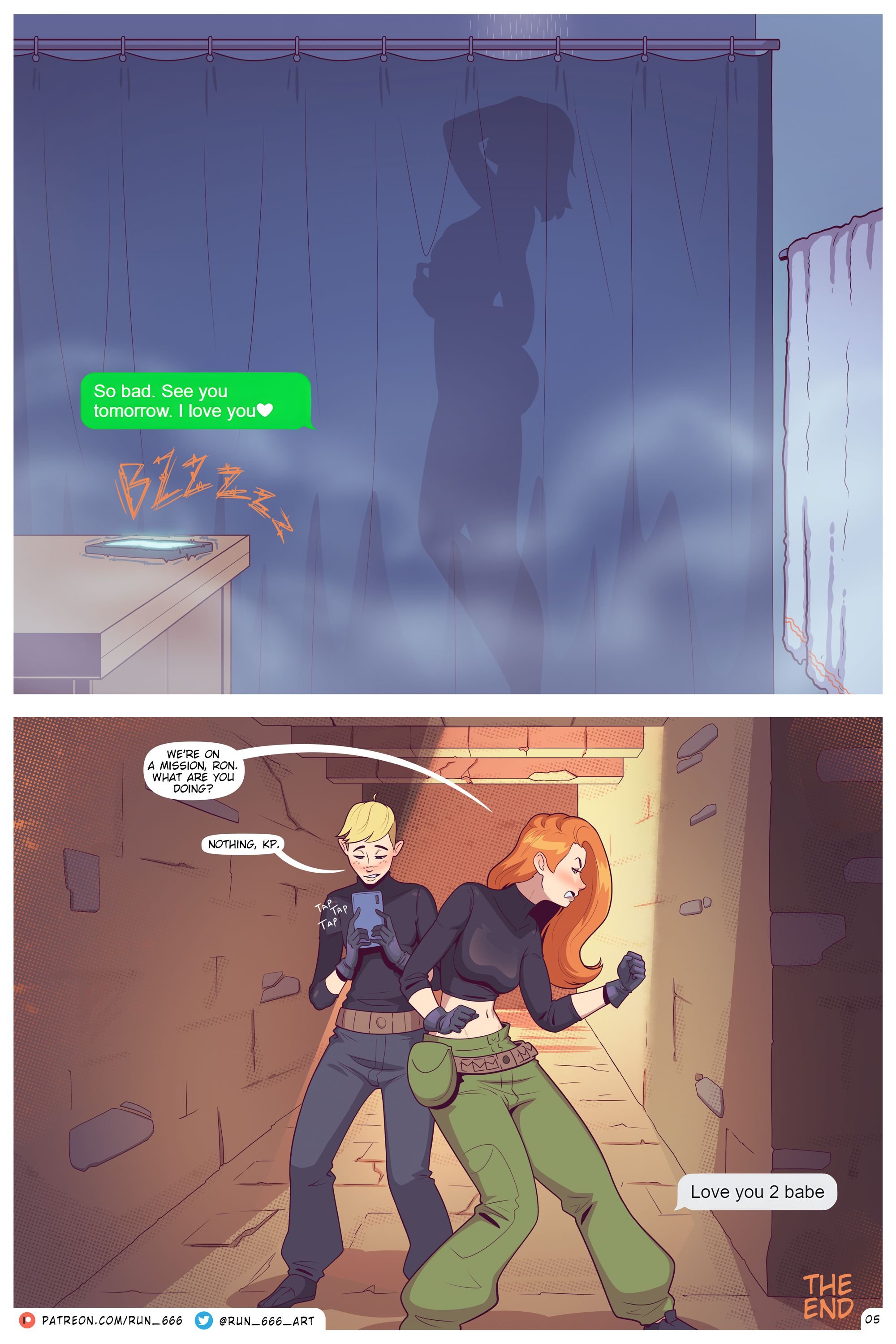 Ann Possible Sexting (Kim Possible) [Run 666] - Chapter 1 — Page 6