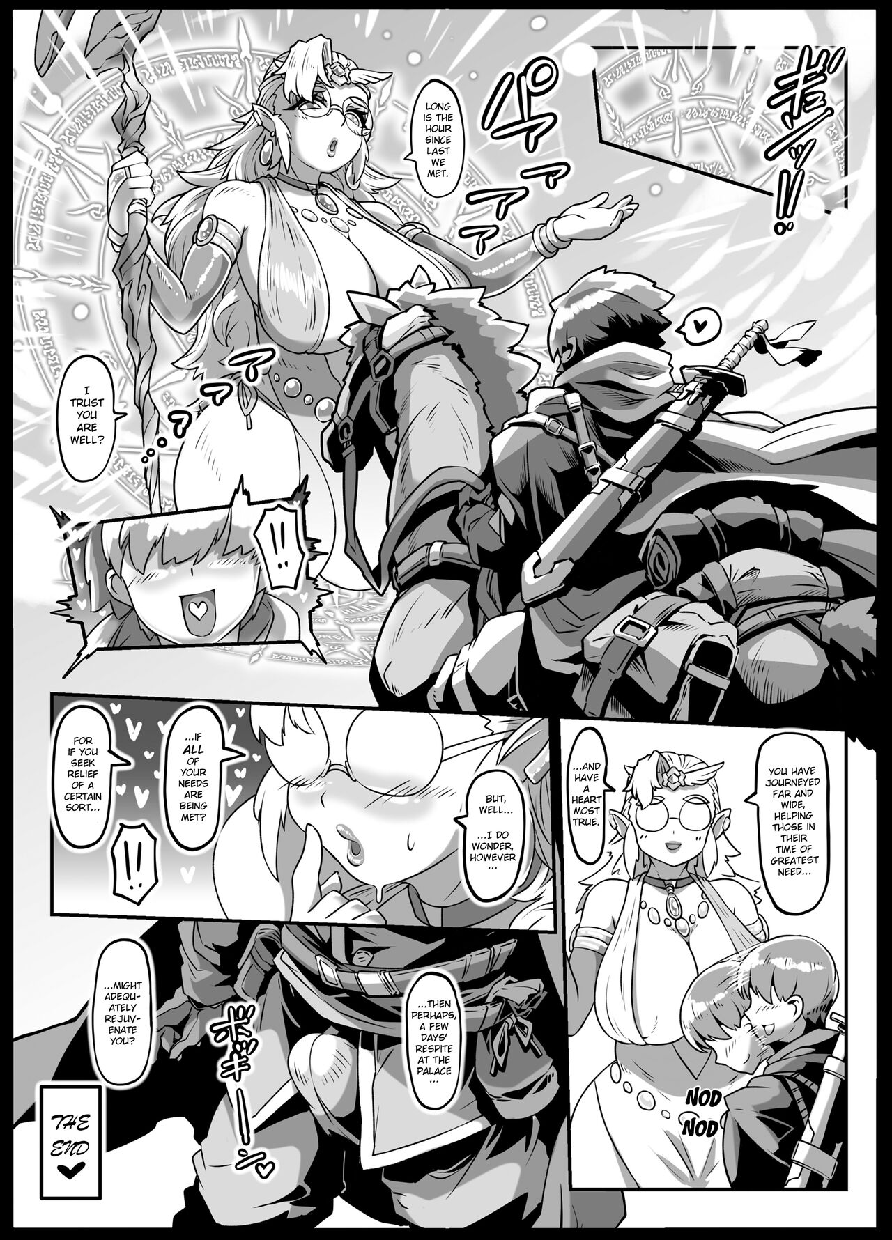 Virgin Boy who has Passionate Sex with the Goddess Responsible for their Reincarnation into Another World [Andojing] - Chapter 1 — Page 64