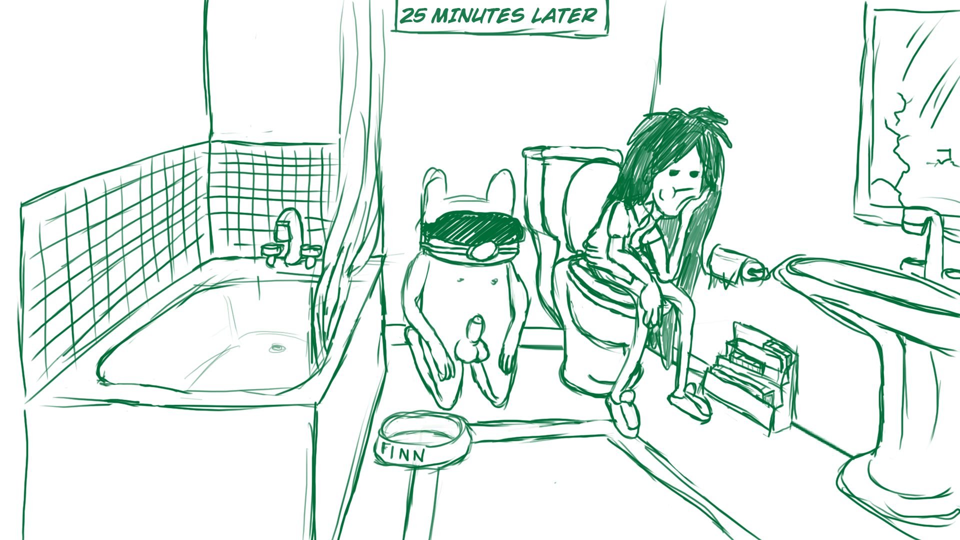 Toilet (Adventure Time) [Blargsnarf] - Chapter 1 — Page 4