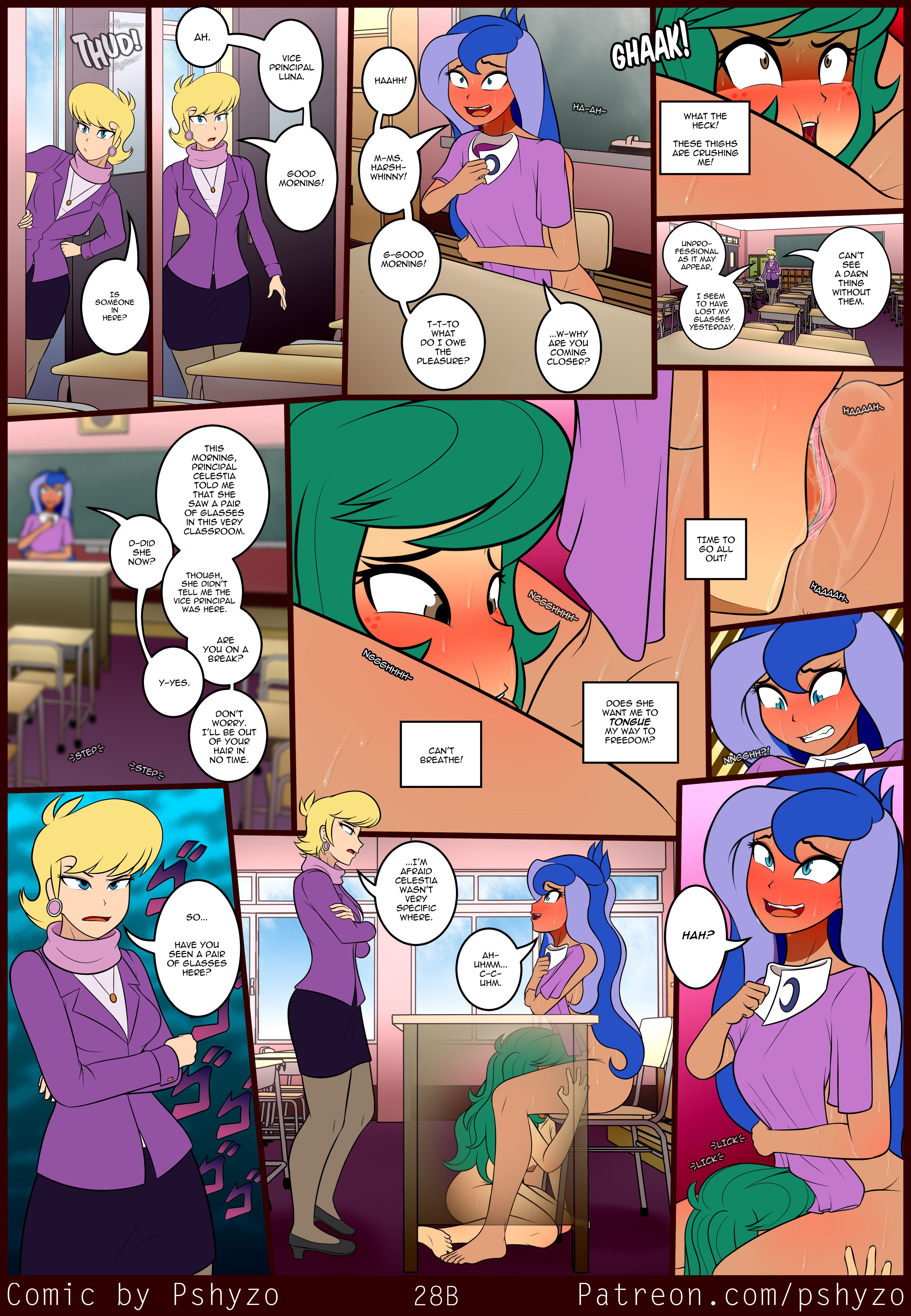 Scopophilia Study (My Little Pony – Equestria Girls) [Pshyzo] - Chapter 1.5 — Page 34