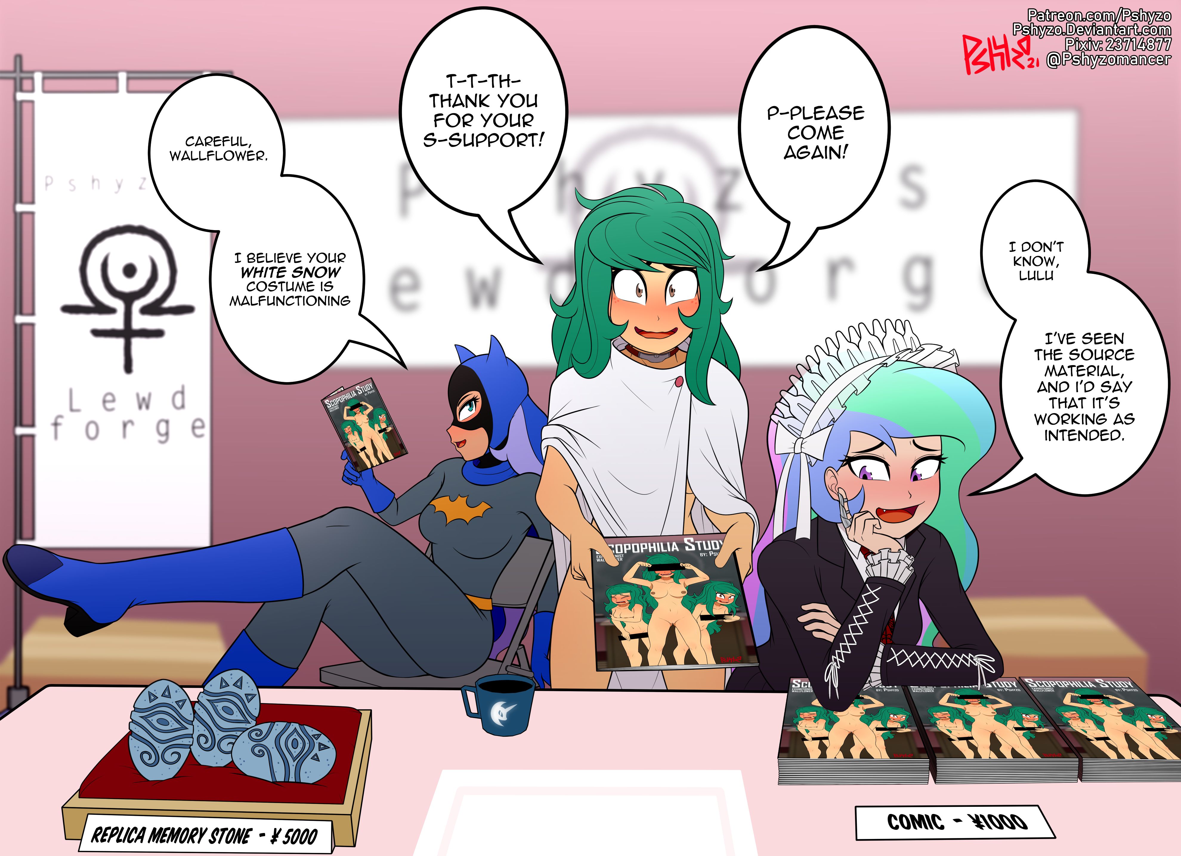 Scopophilia Study (My Little Pony – Equestria Girls) [Pshyzo] - Chapter 1.5 — Page 38
