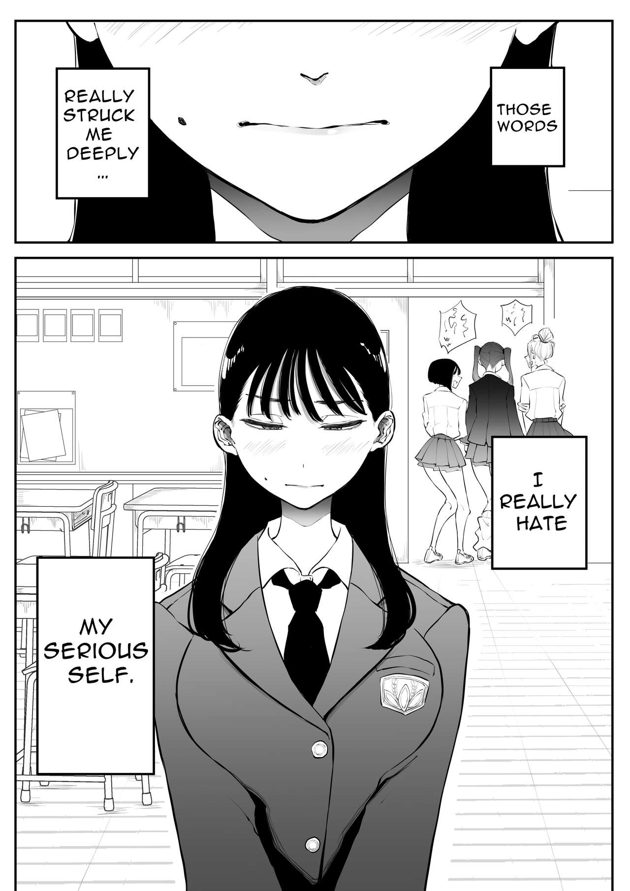 A story about a frustrated serious girl having lewd sex with a girl in her class [Pandacorya] - Chapter 1 — Page 5