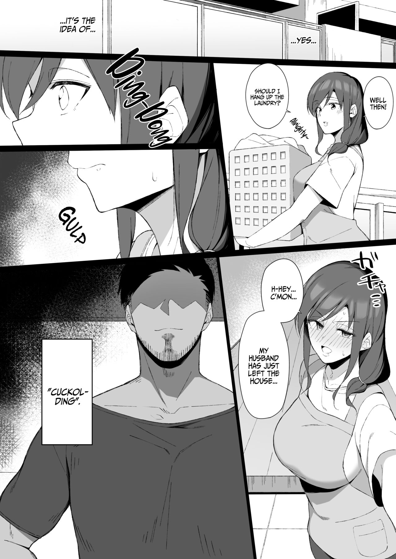 Degeneracy of a Neat Housewife for a Man [Namahamu Sando] - Chapter 1 — Page 4