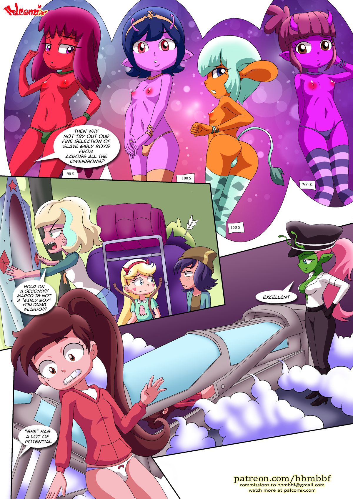 Saving Princess Marco (Star vs. the Forces of Evil, Winx Club) [Palcomix] - Chapter 1 — Page 10