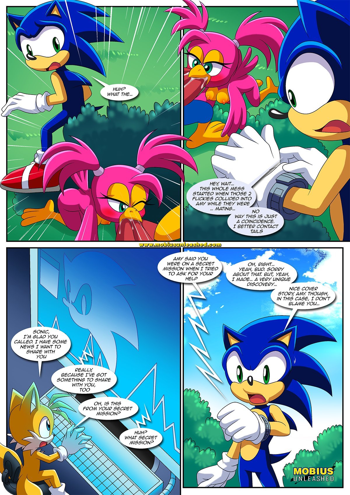 The Mayhem of the Kinky Virus (Sonic the Hedgehog) [Palcomix] - Chapter 2 — Page 19