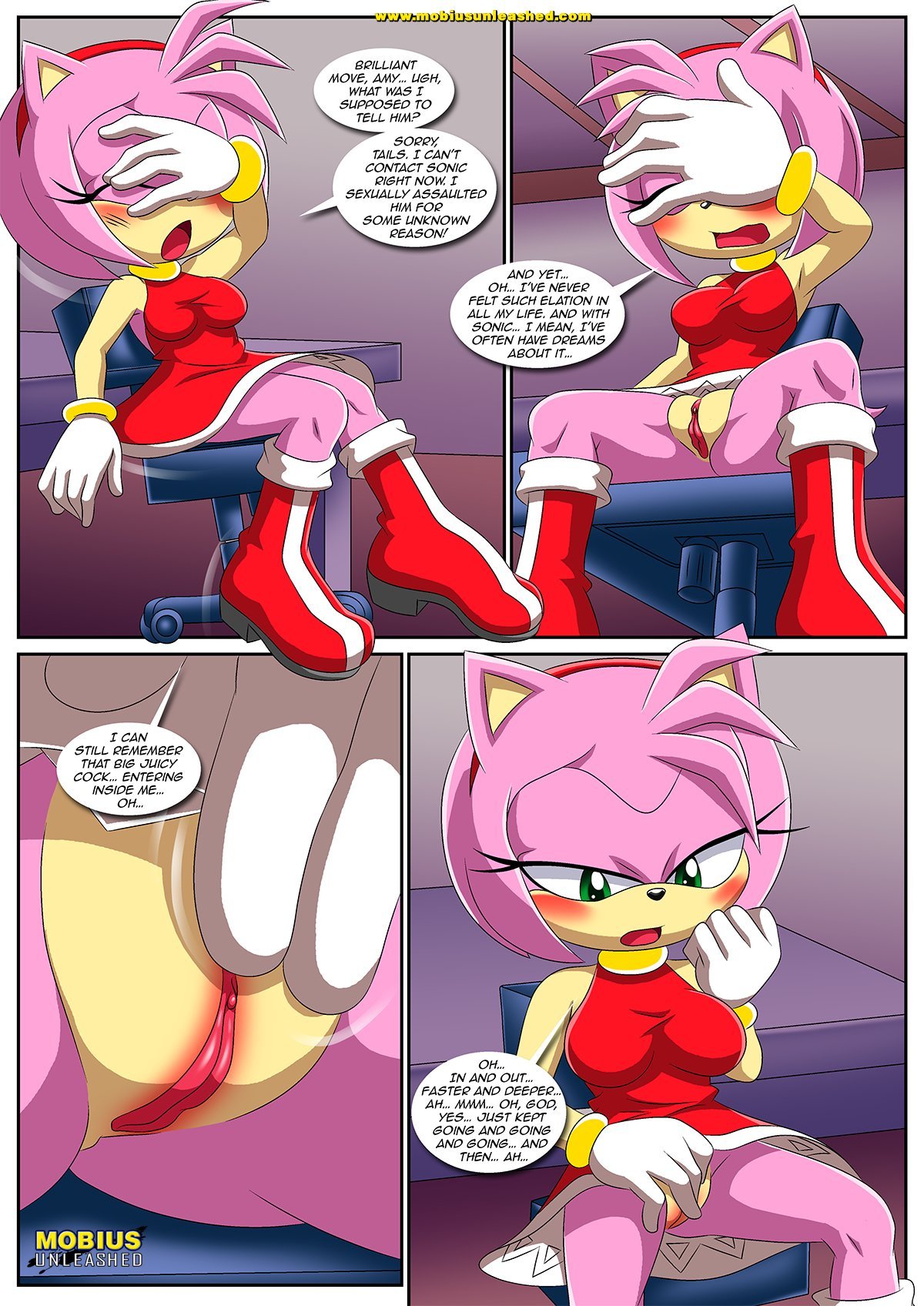 The Mayhem of the Kinky Virus (Sonic the Hedgehog) [Palcomix] - Chapter 2 — Page 5
