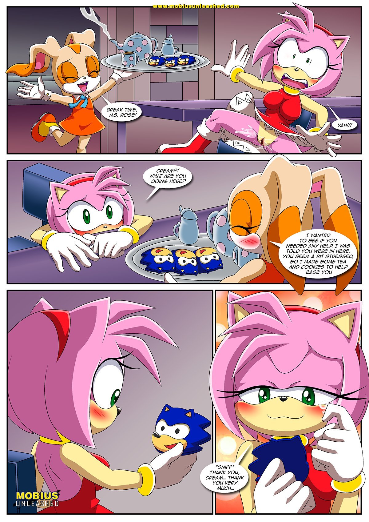 The Mayhem of the Kinky Virus (Sonic the Hedgehog) [Palcomix] - Chapter 2 — Page 6