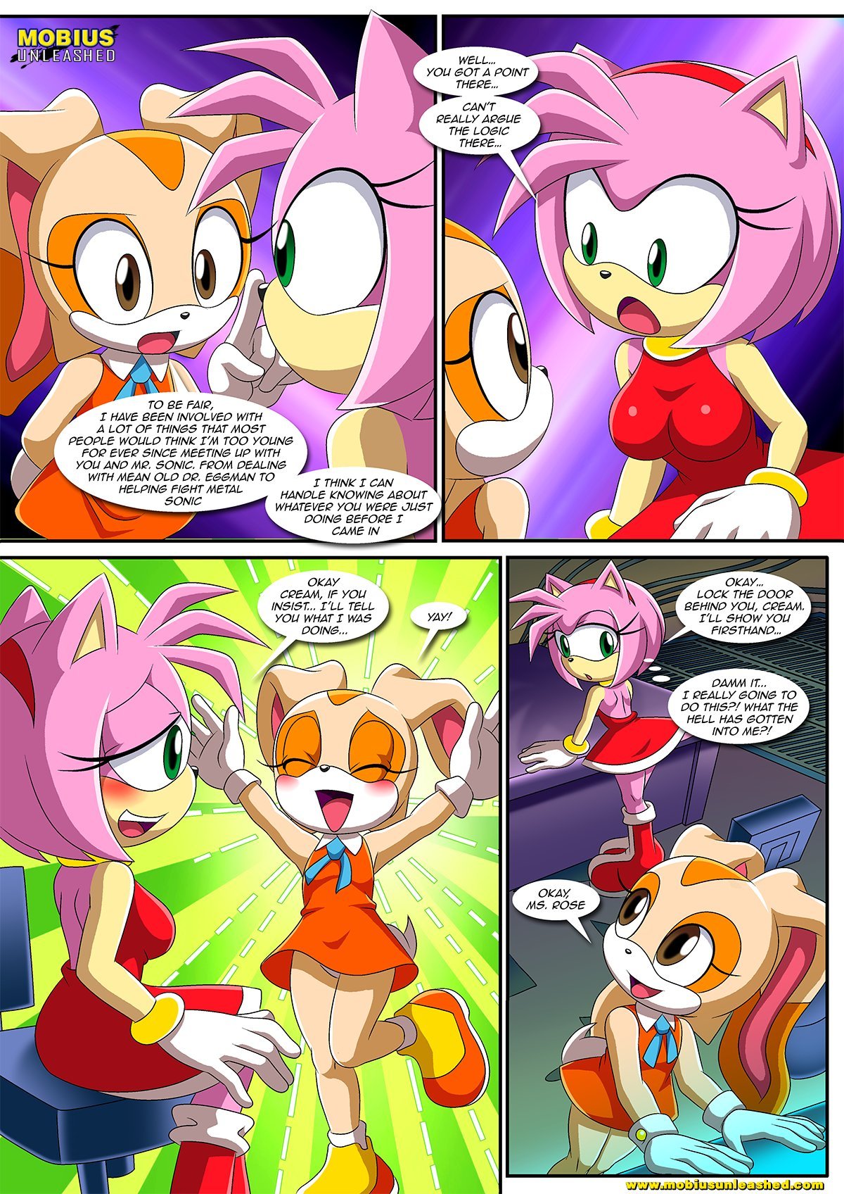 The Mayhem of the Kinky Virus (Sonic the Hedgehog) [Palcomix] - Chapter 2 — Page 8