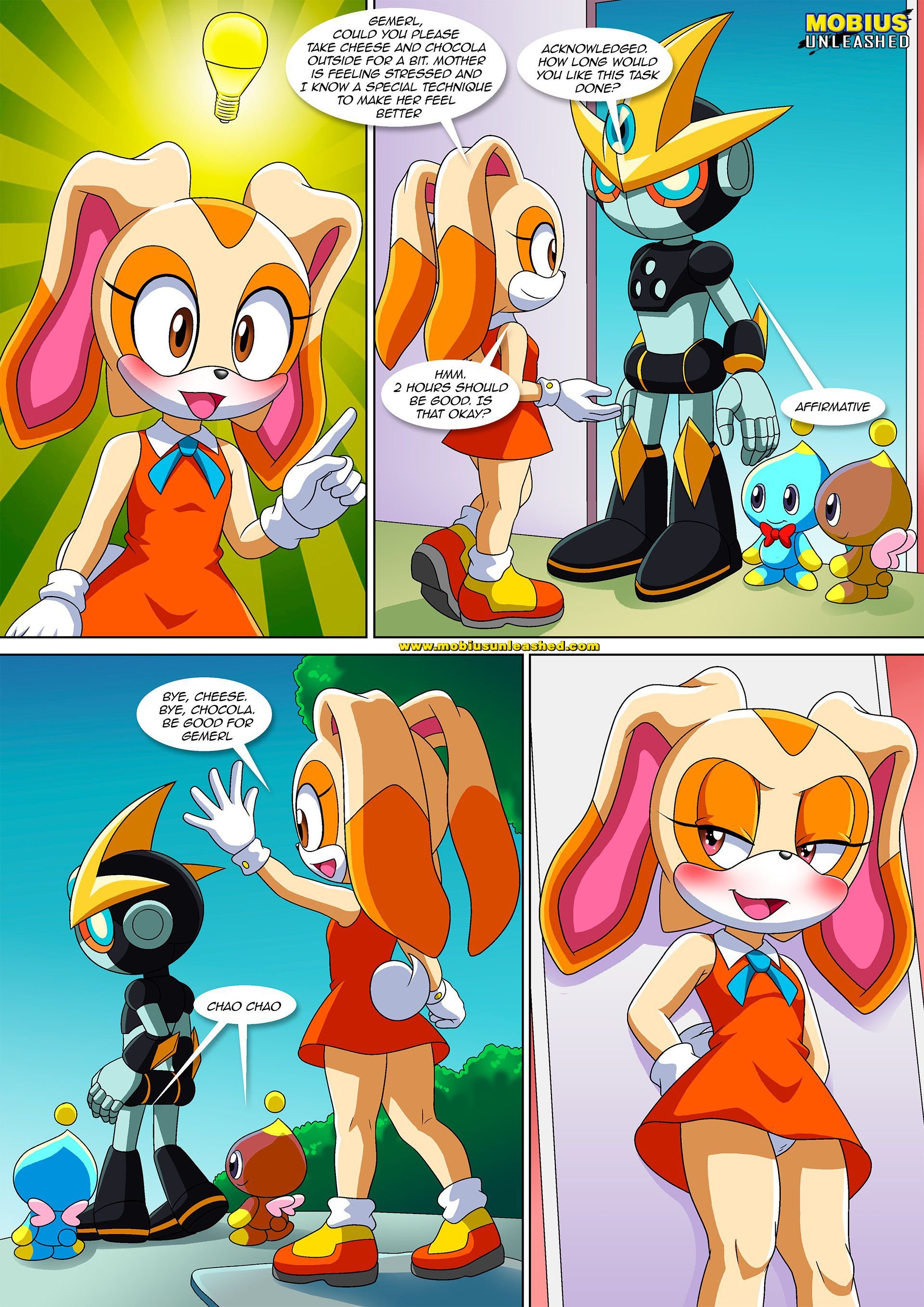 The Mayhem of the Kinky Virus (Sonic the Hedgehog) [Palcomix] - Chapter 3 — Page 14