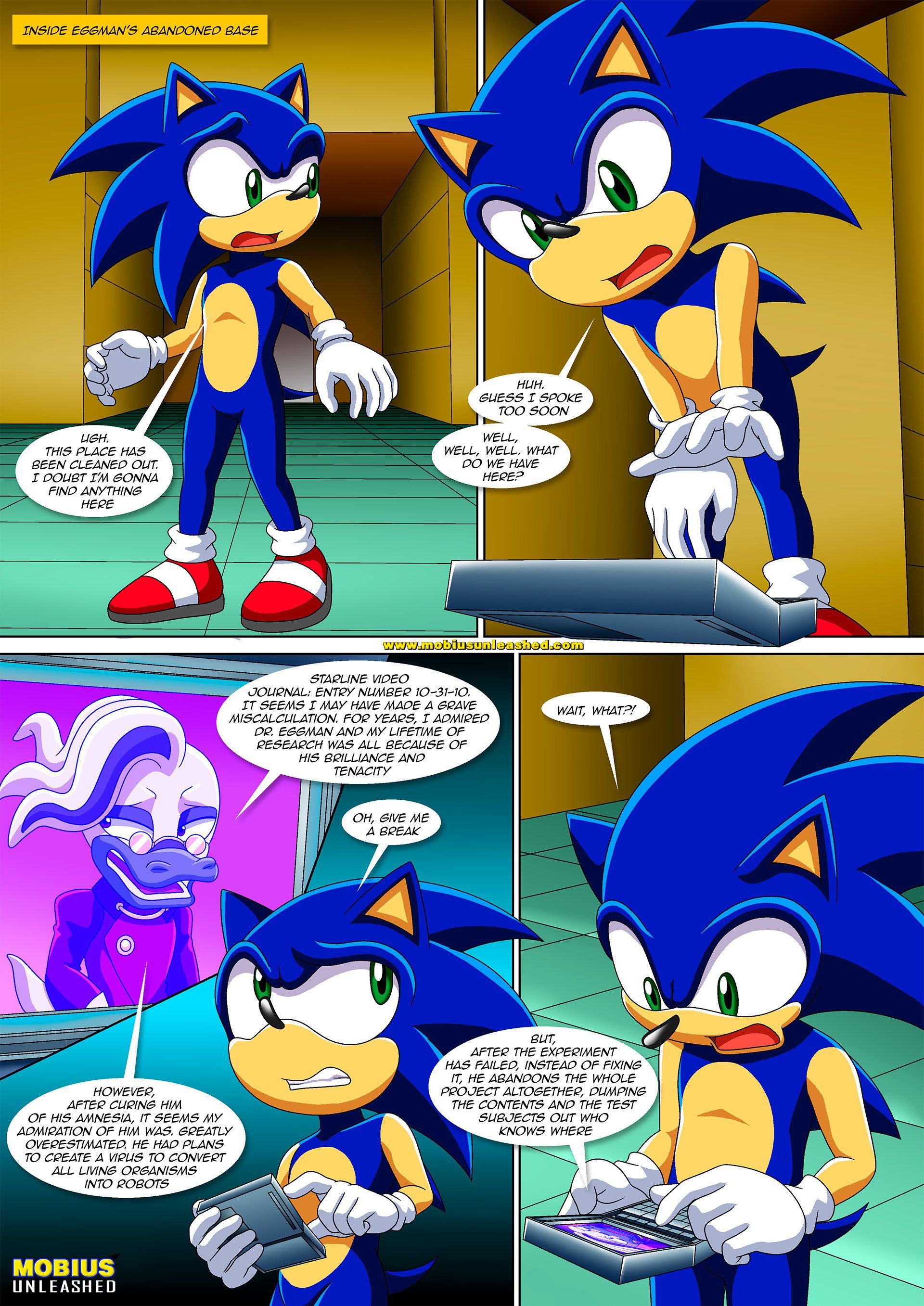 The Mayhem of the Kinky Virus (Sonic the Hedgehog) [Palcomix] - Chapter 3 — Page 20