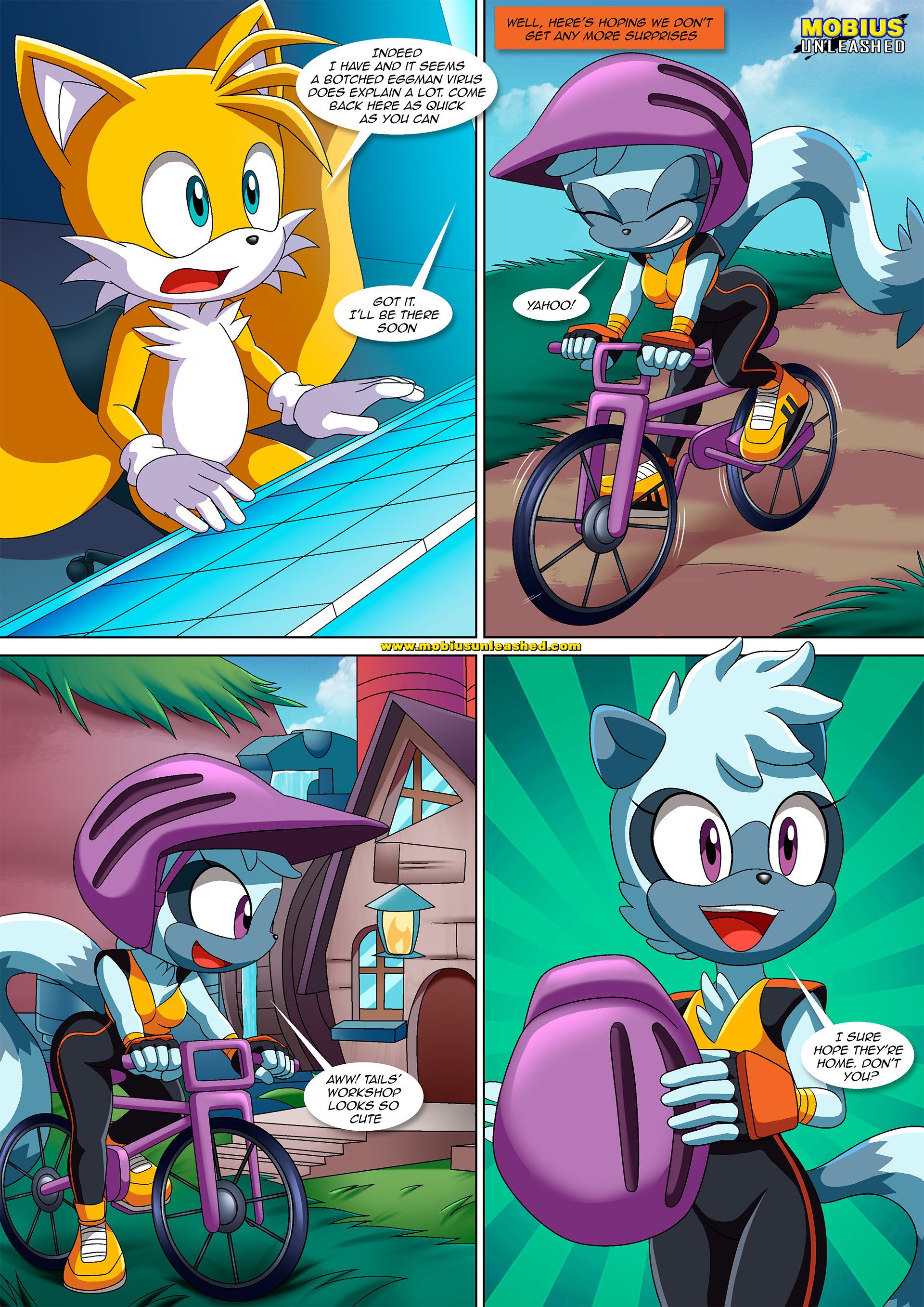 The Mayhem of the Kinky Virus (Sonic the Hedgehog) [Palcomix] - Chapter 3 — Page 22