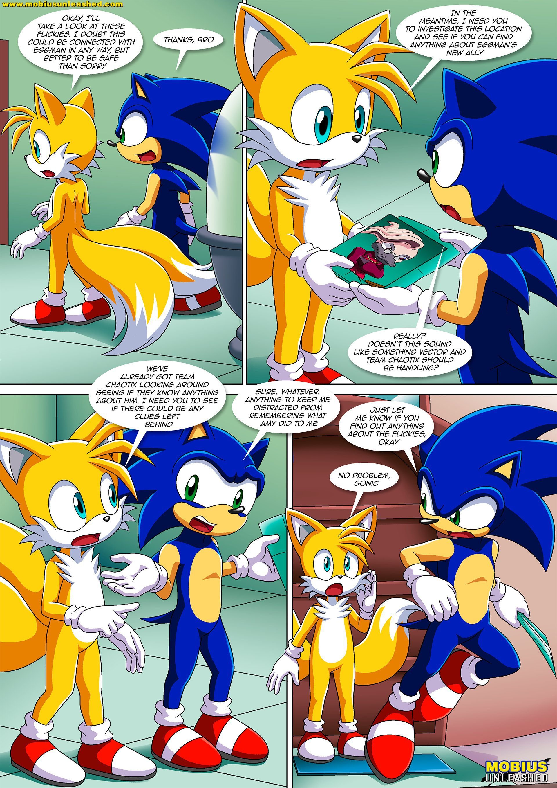The Mayhem of the Kinky Virus (Sonic the Hedgehog) [Palcomix] - Chapter 3 — Page 5