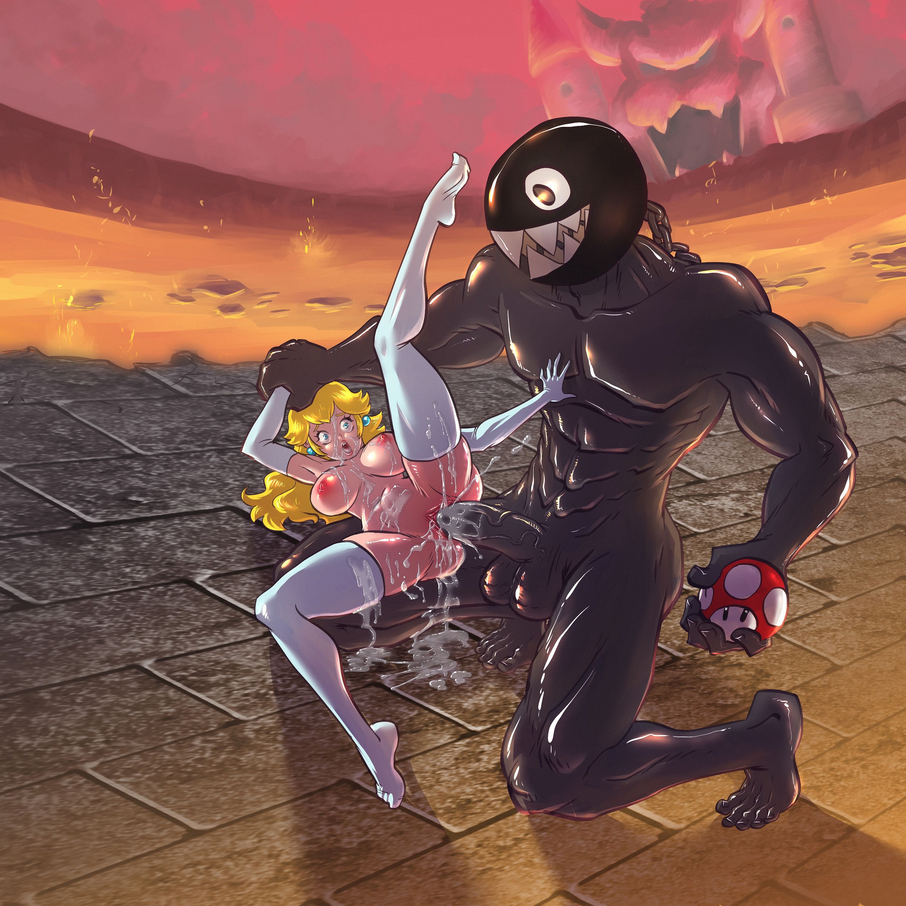 Peach Pregnancy Project (Mario) [SuperSatanSon] - Chapter 1 — Page 11