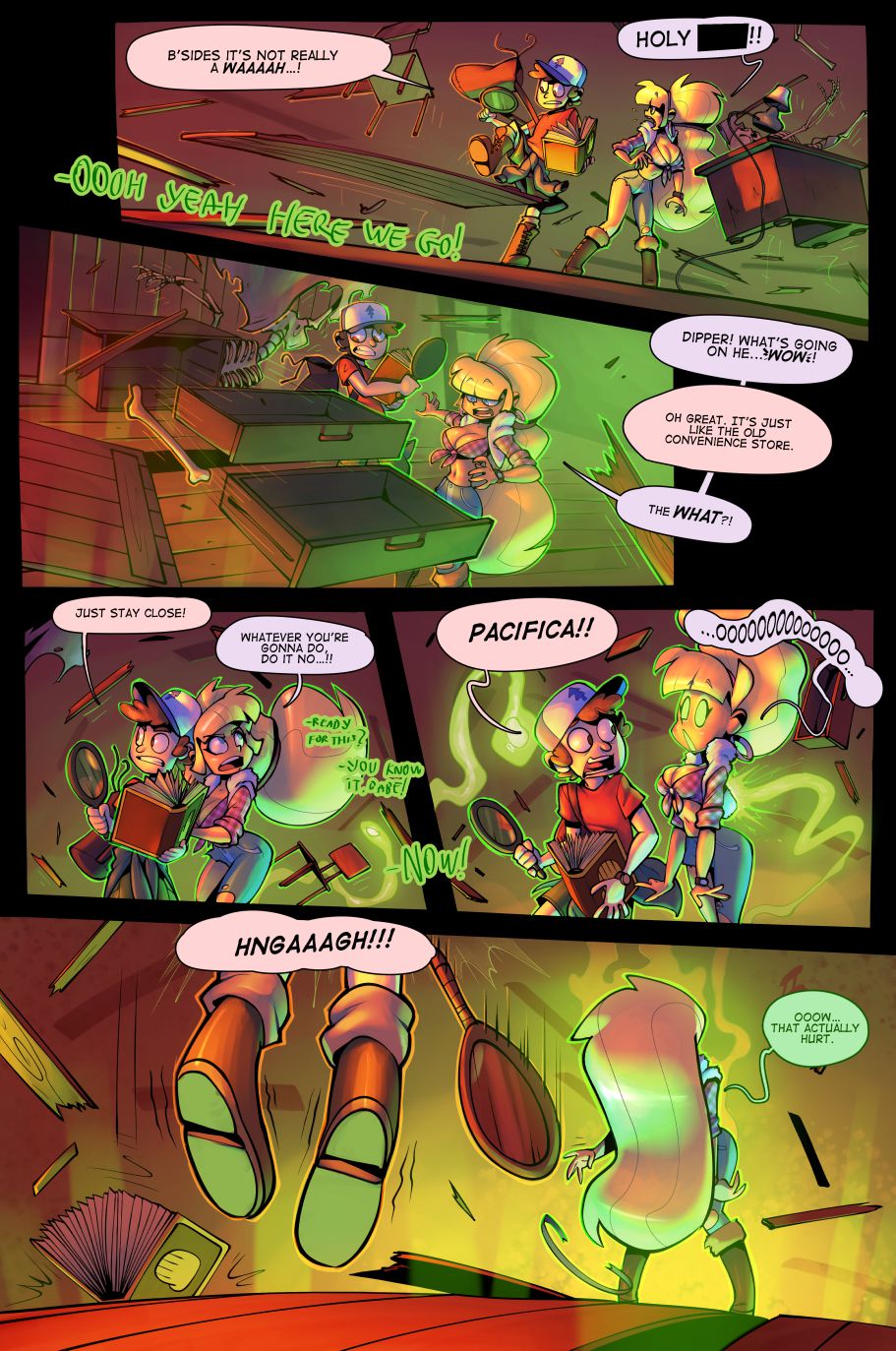 Haunted First Time (Gravity Falls) [BigDad] - Chapter 1 — Page 4