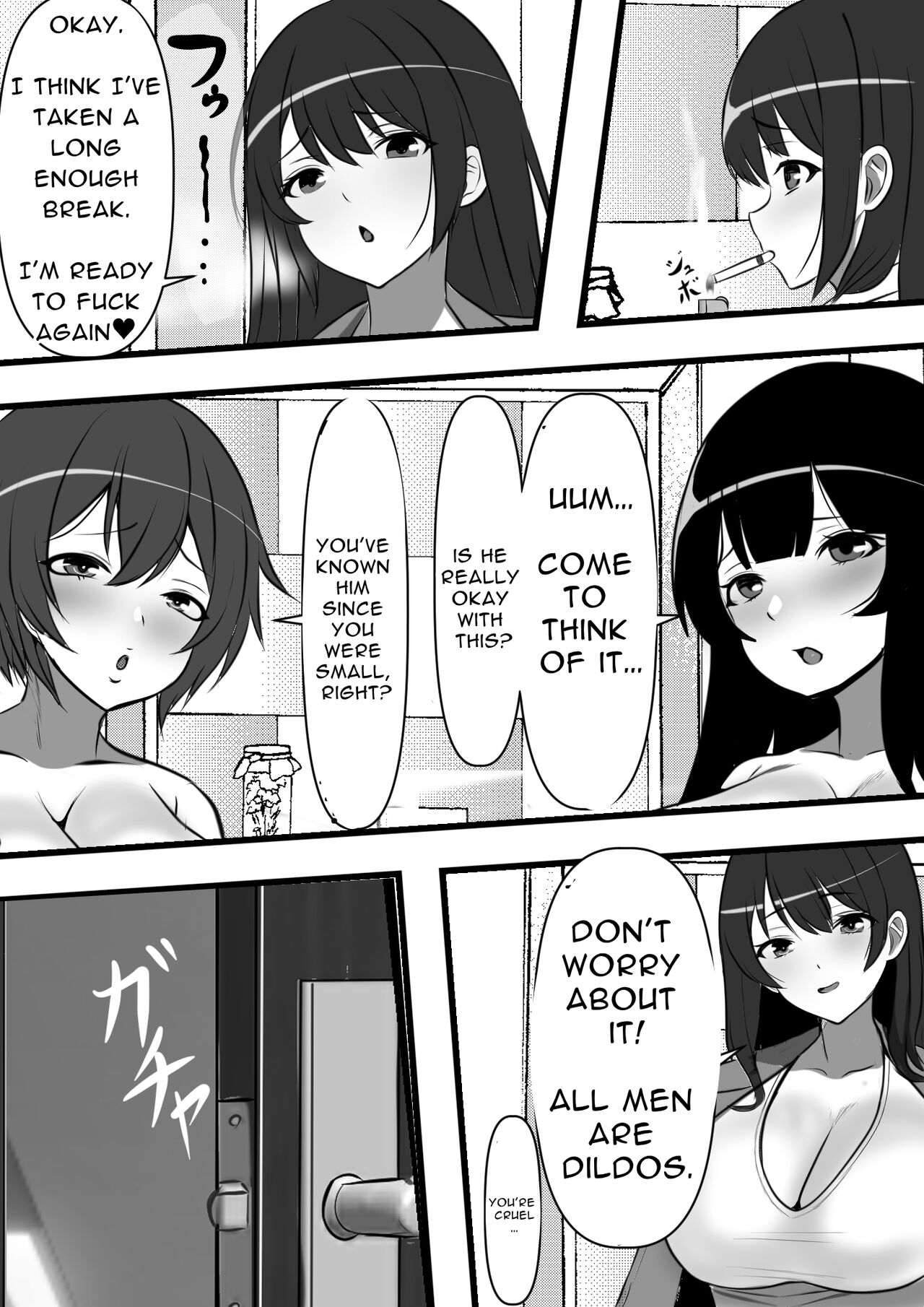 Reverse Chastity City ~The Leader of a Fuckclub That Tricked Me Into Joining Seems to Be a Virgin [Furitendou] - Chapter 1 — Page 35