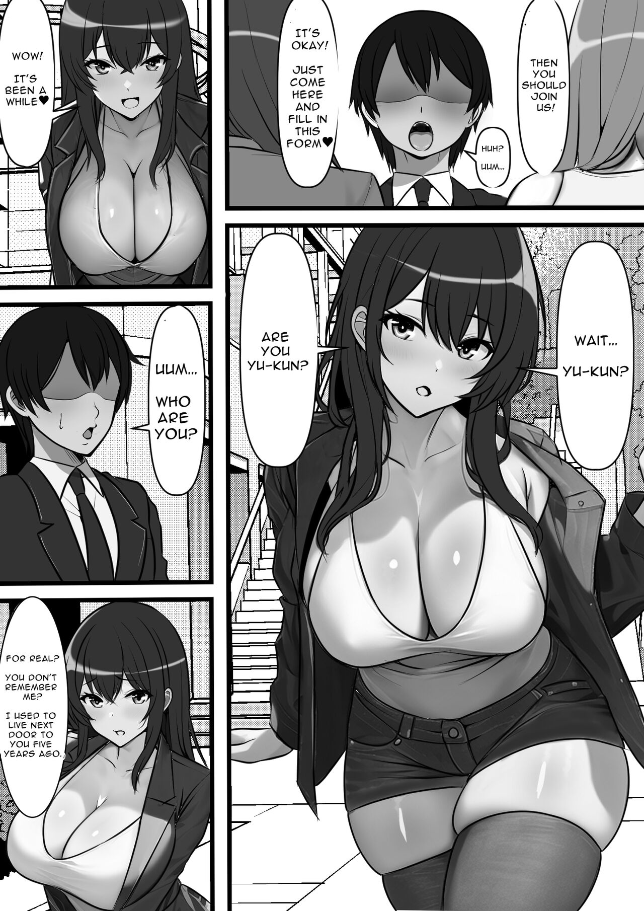 Reverse Chastity City ~The Leader of a Fuckclub That Tricked Me Into Joining Seems to Be a Virgin [Furitendou] - Chapter 1 — Page 9