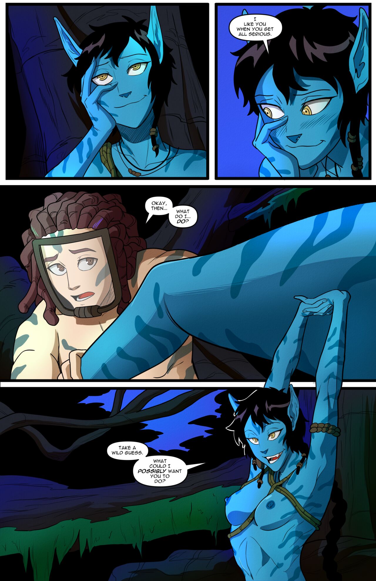 Along Came a Spider (Avatar) [Swain Art] - Chapter 1 — Page 4