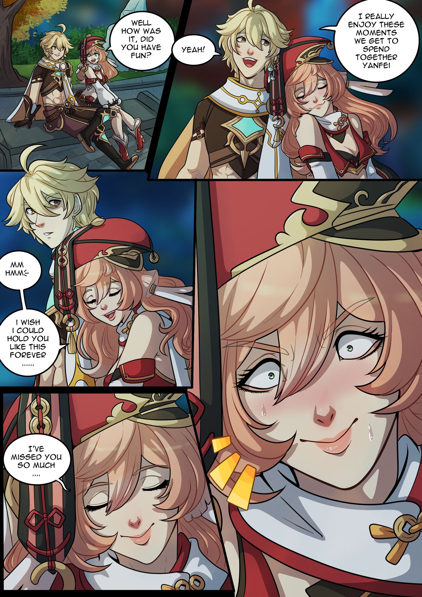 Elemental Desire (Genshin Impact) [Kinkymation] - Chapter 1 — Page 10