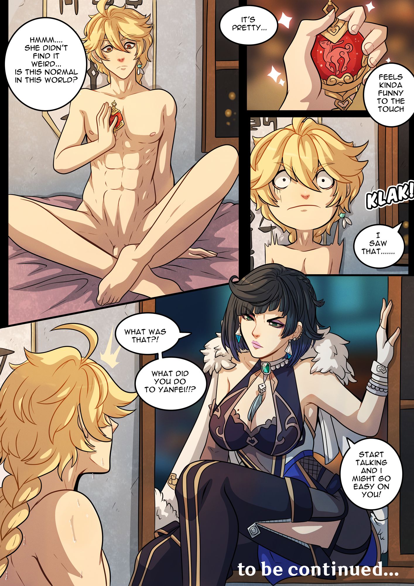 Elemental Desire (Genshin Impact) [Kinkymation] - Chapter 1 — Page 29