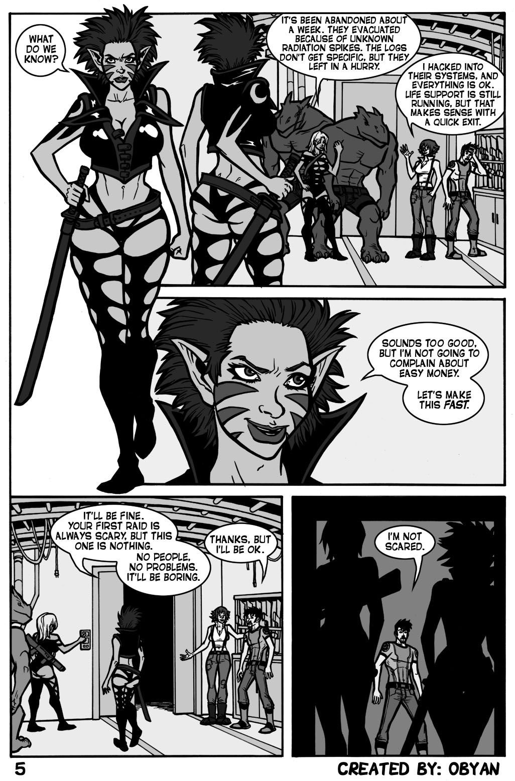 Black Comet Pirates [Obyan] - Chapter 2 — Page 5