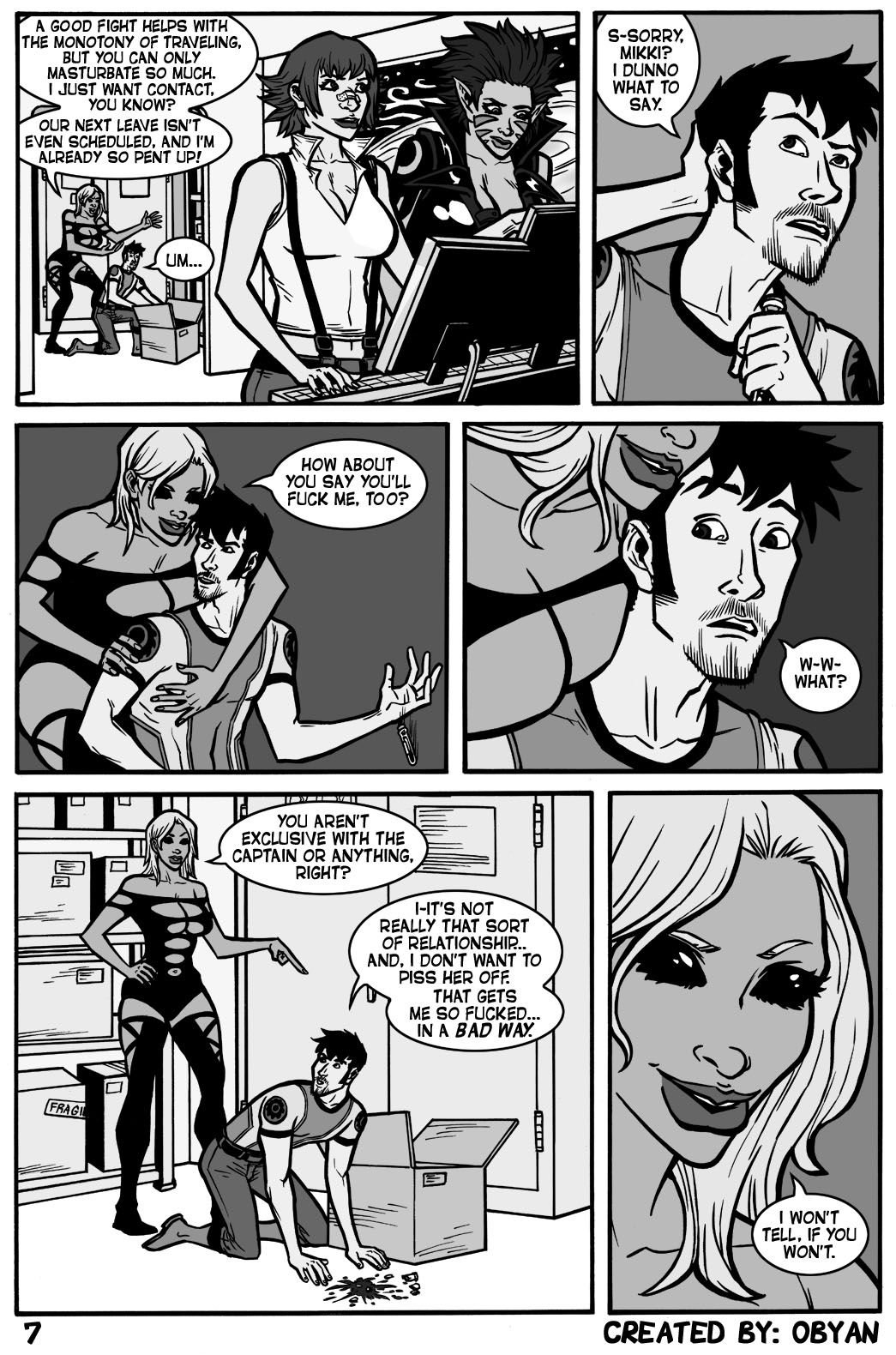 Black Comet Pirates [Obyan] - Chapter 2 — Page 7