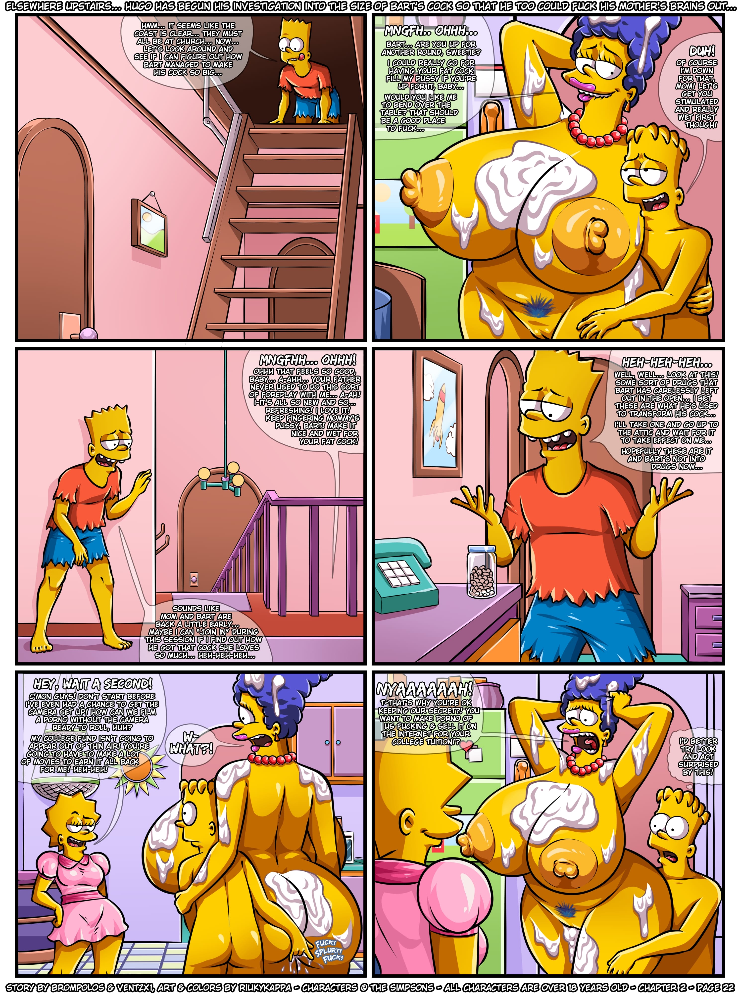 The Sexensteins (The Simpsons) [Brompolos] - Chapter 2 — Page 24