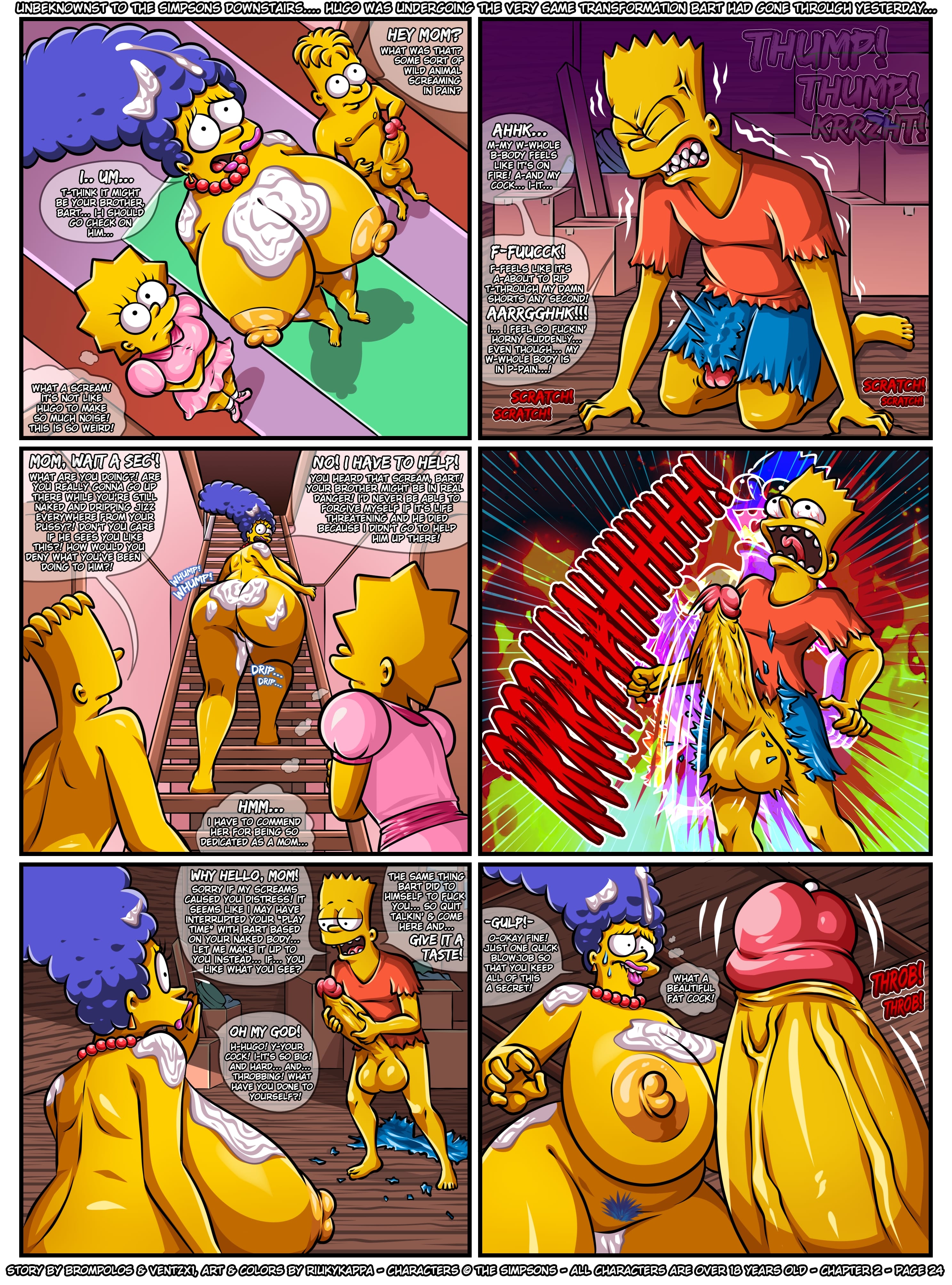 The Sexensteins (The Simpsons) [Brompolos] - Chapter 2 — Page 26