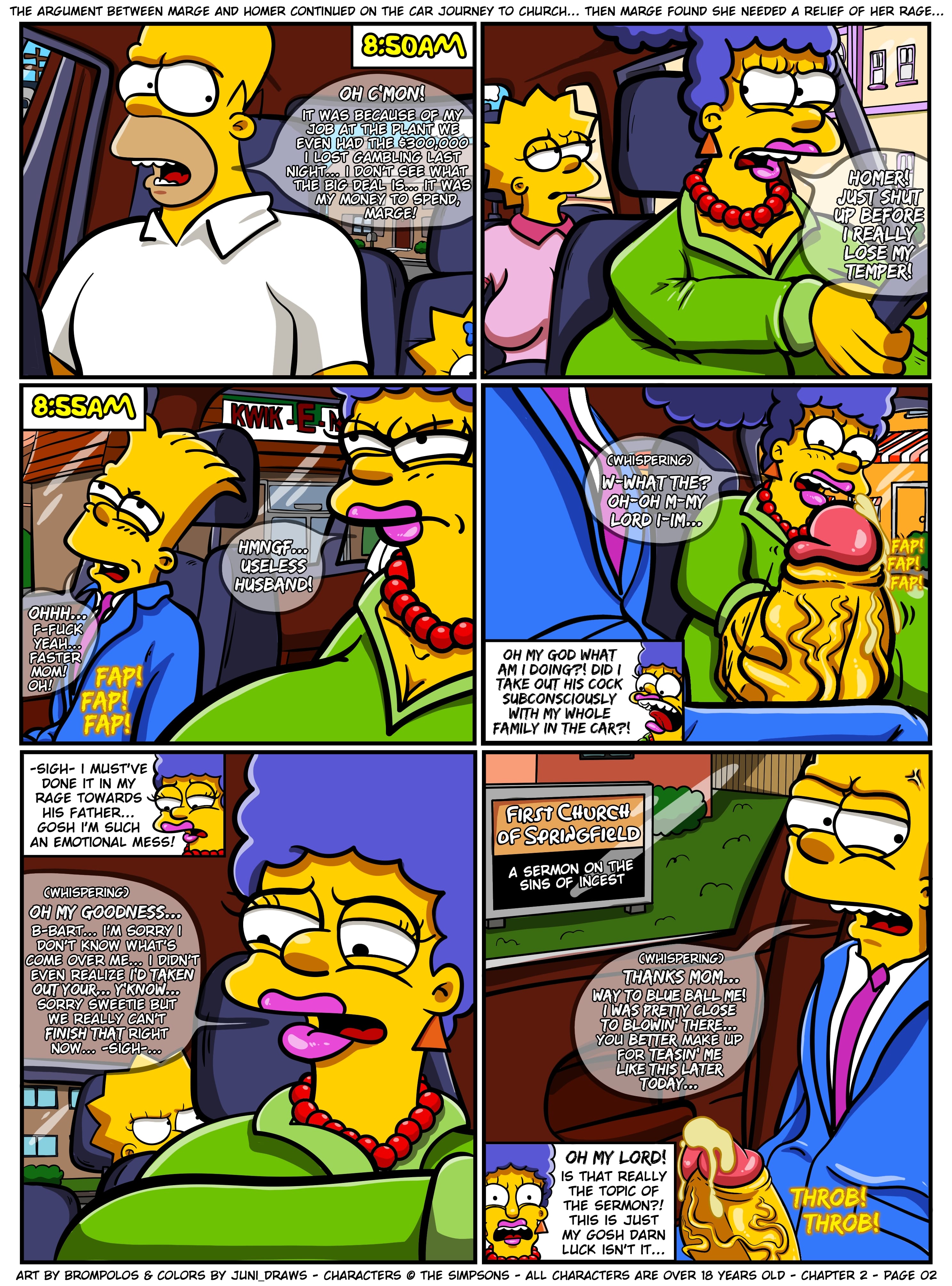The Sexensteins (The Simpsons) [Brompolos] - Chapter 2 — Page 4