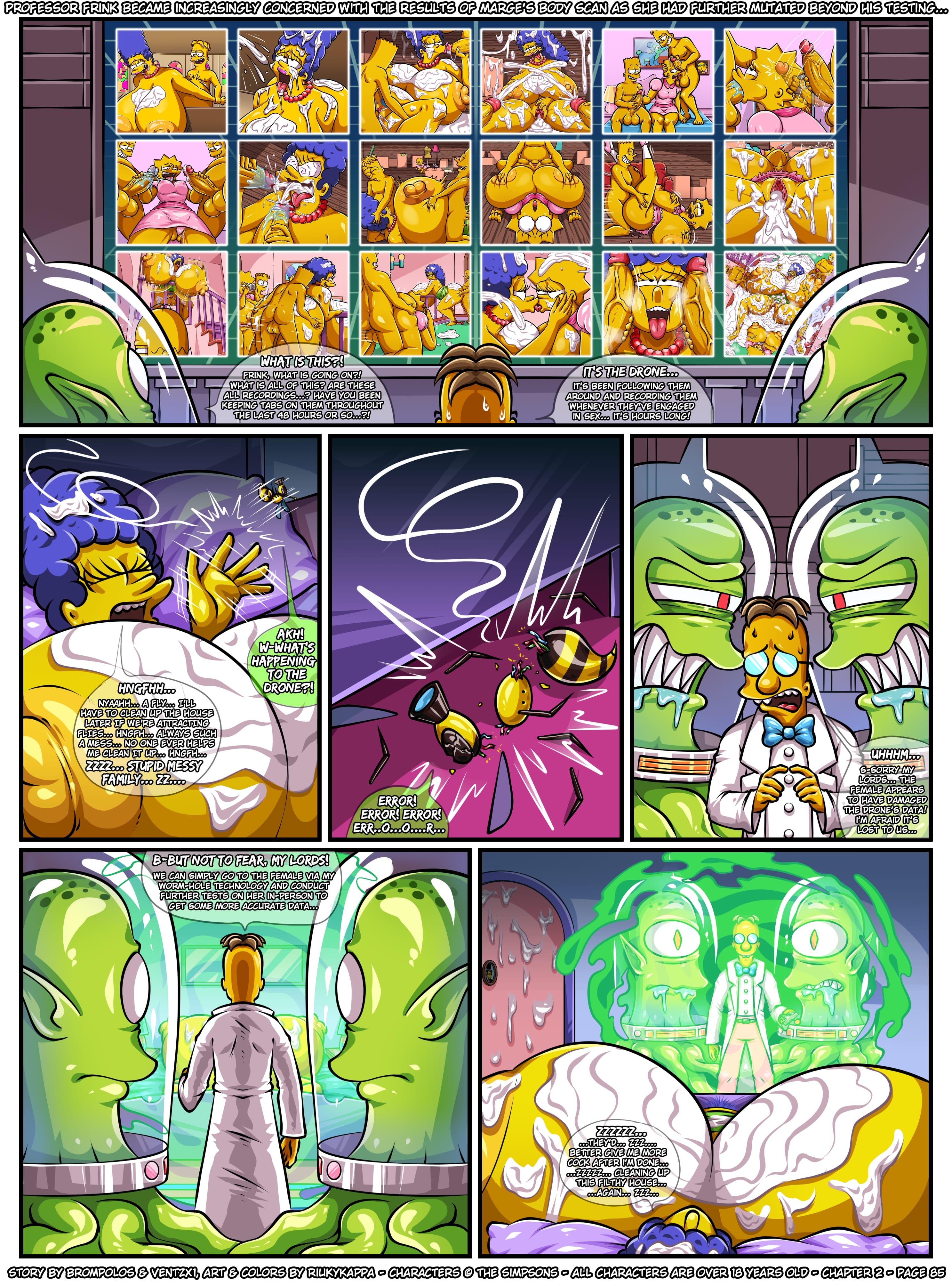 The Sexensteins (The Simpsons) [Brompolos] - Chapter 2 — Page 87
