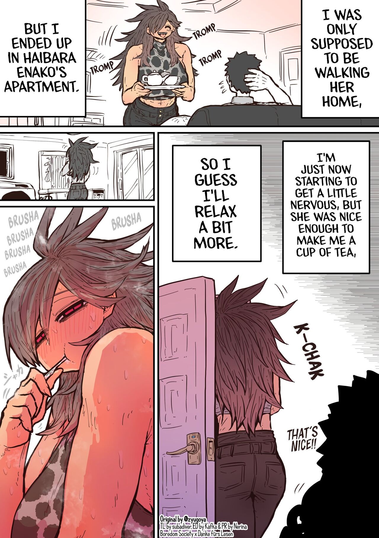 Being Targeted by Hyena-chan [Zyugoya] - Chapter 1 — Page 13