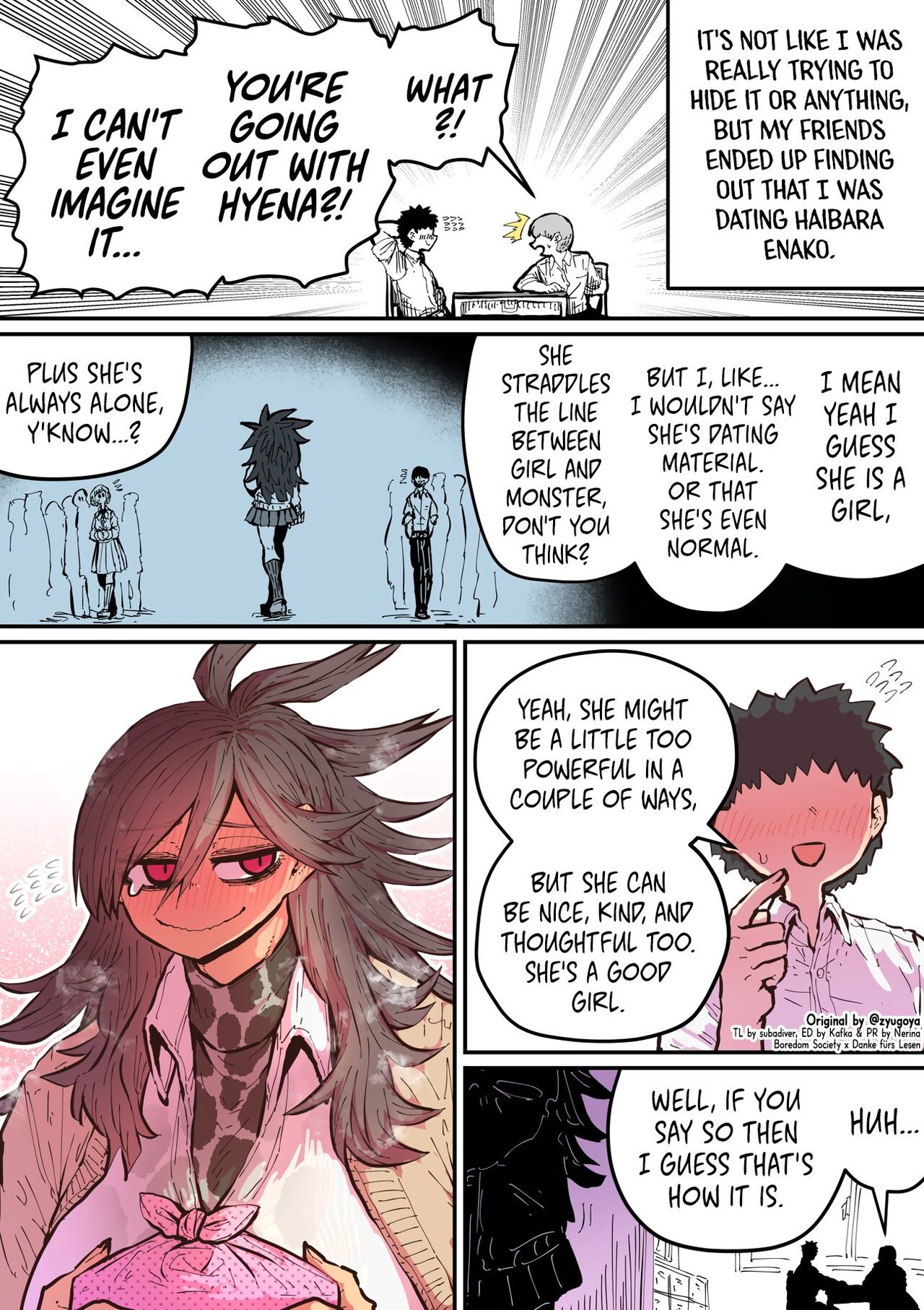 Being Targeted by Hyena-chan [Zyugoya] - Chapter 1 — Page 18