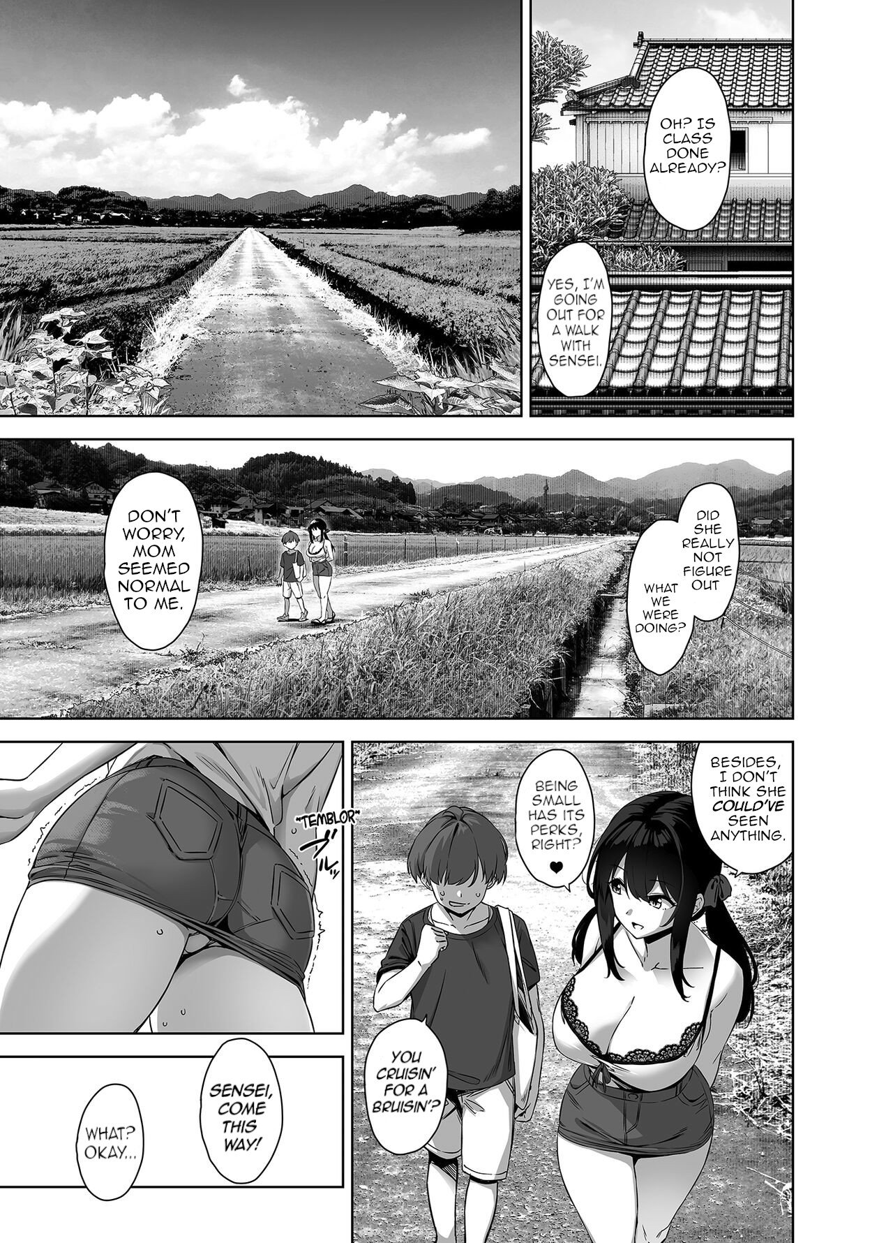 A big student who tempts me with summer and the countryside [Mikemono Yuu] - Chapter 1 — Page 32